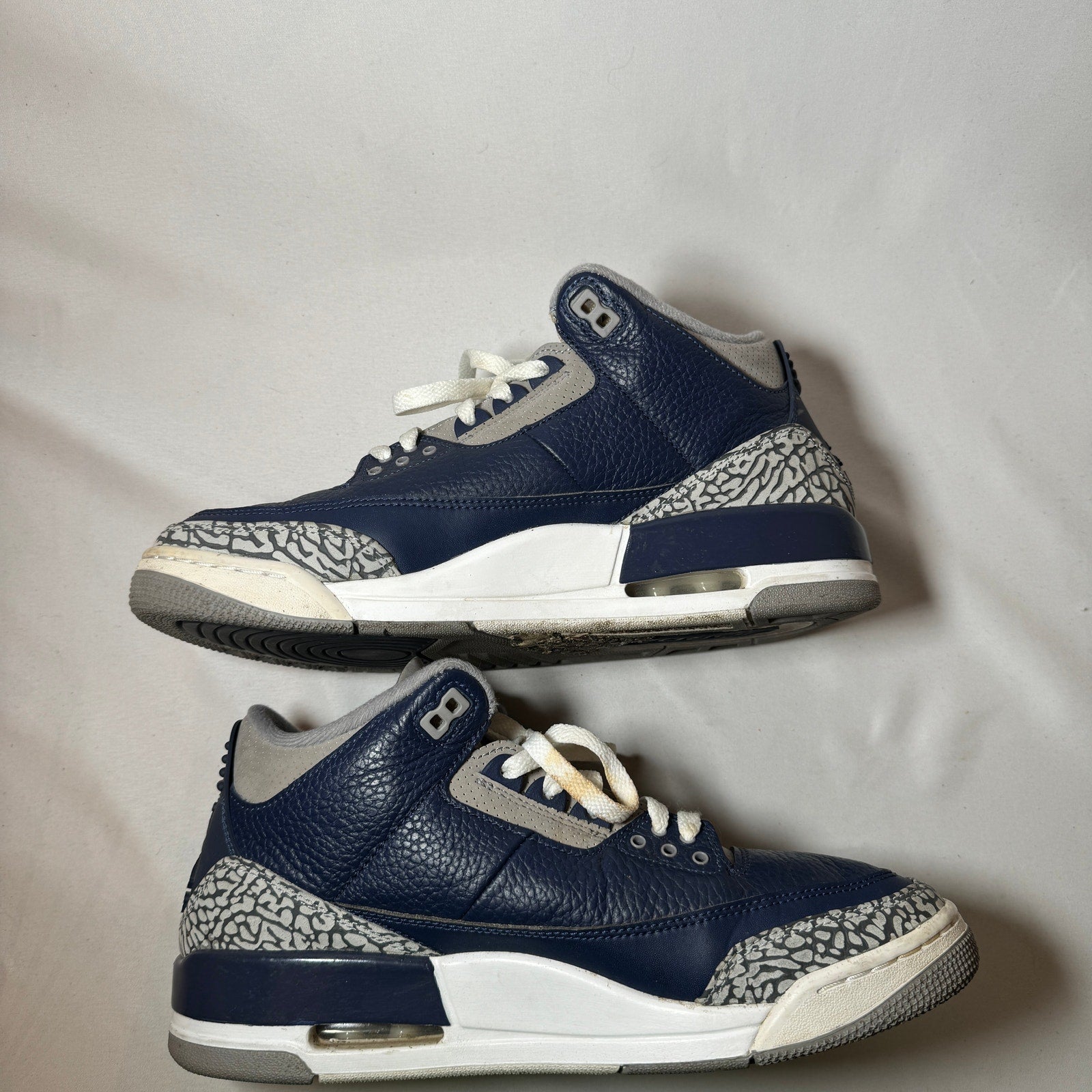 Air Jordan 3 Retro Georgetown Men's Shoes - Size 10