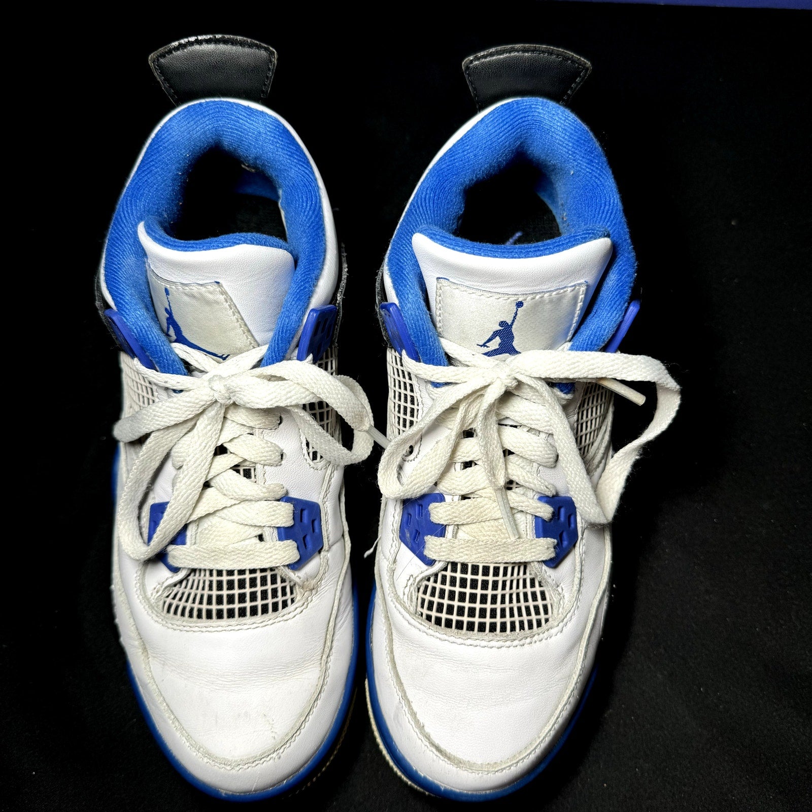 Air Jordan 4 Retro GS Motorsports Kids Shoes - Size 4.5