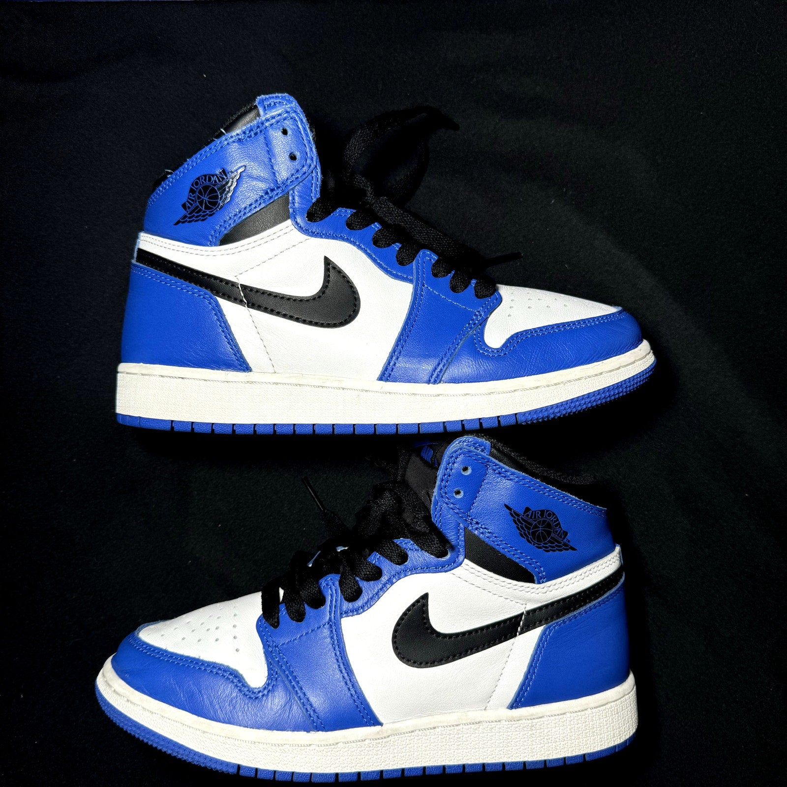 Air Jordan 1 Retro High OG BG Game Royal Kids Shoes - Size 4.5