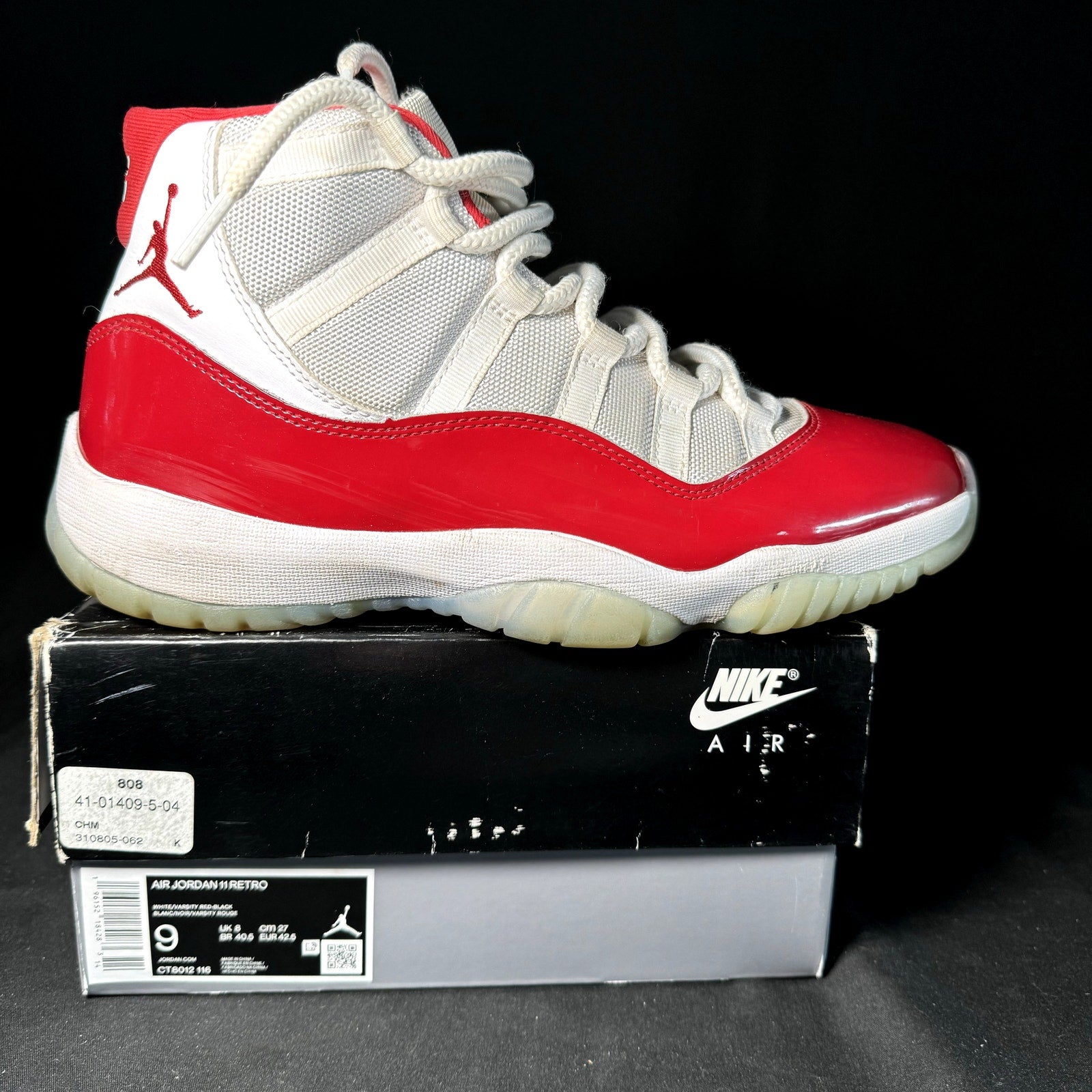 Air Jordan 11 Retro Cherry 2022 Men's Shoes - Size 9