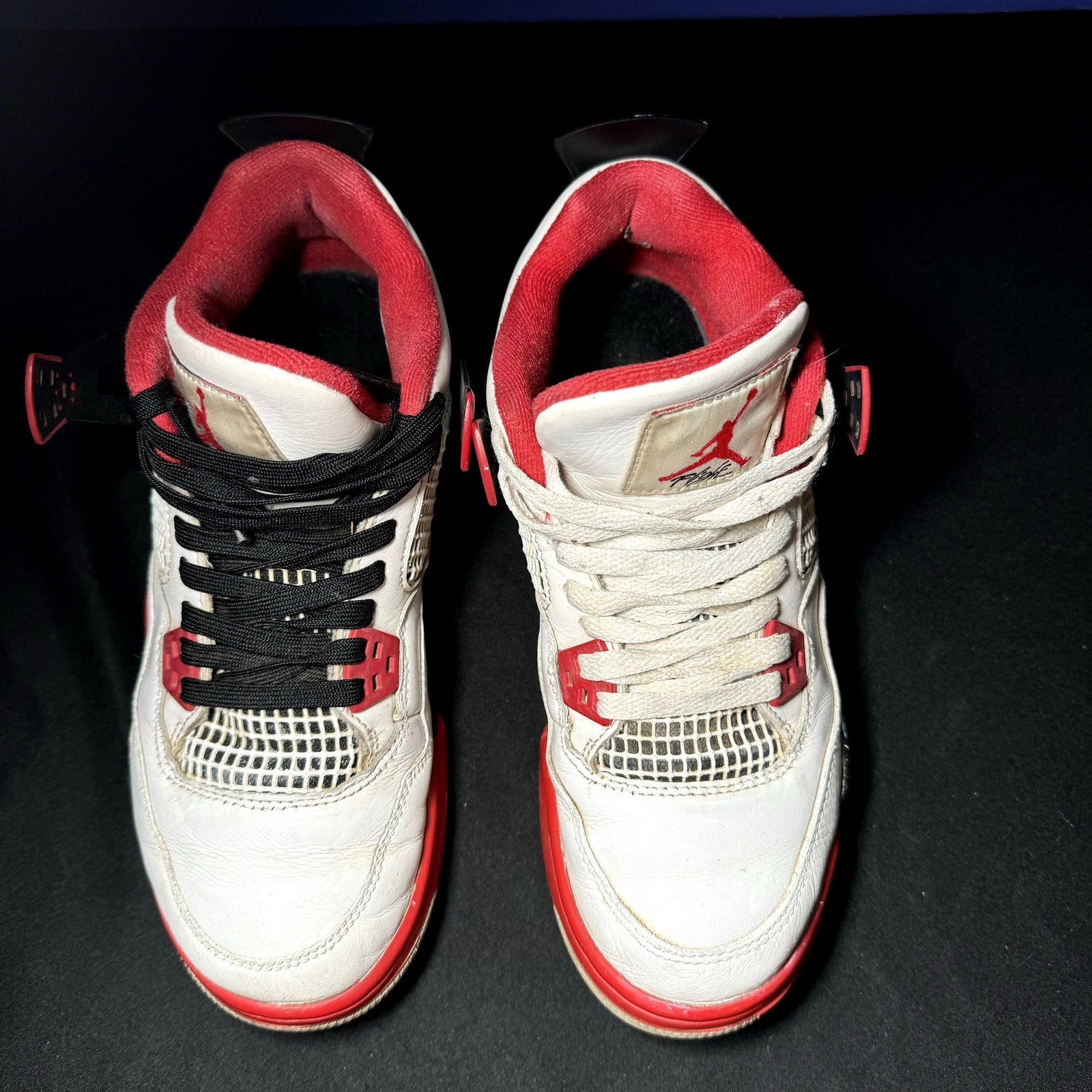 Air Jordan 4 Retro OG GS Fire Red 2020 Kids Shoes - Size 6.5