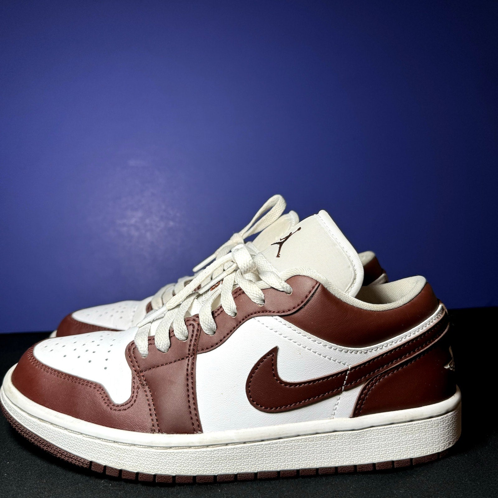 Air Jordan 1 Low Bronze Eclipse Women's Shoes - Size 8