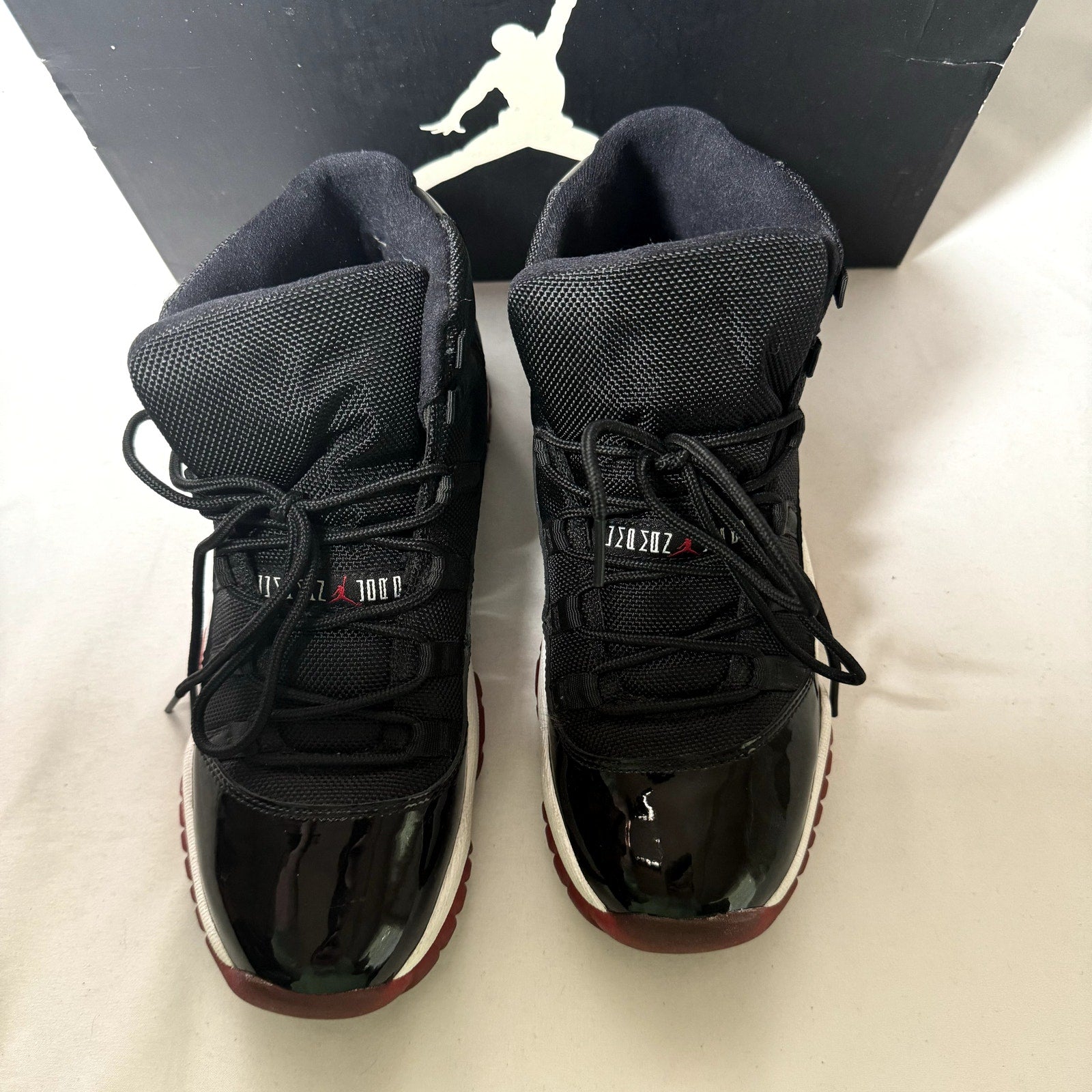 Air Jordan 11 Retro GS Bred 2012 Kids Shoes - Size 7