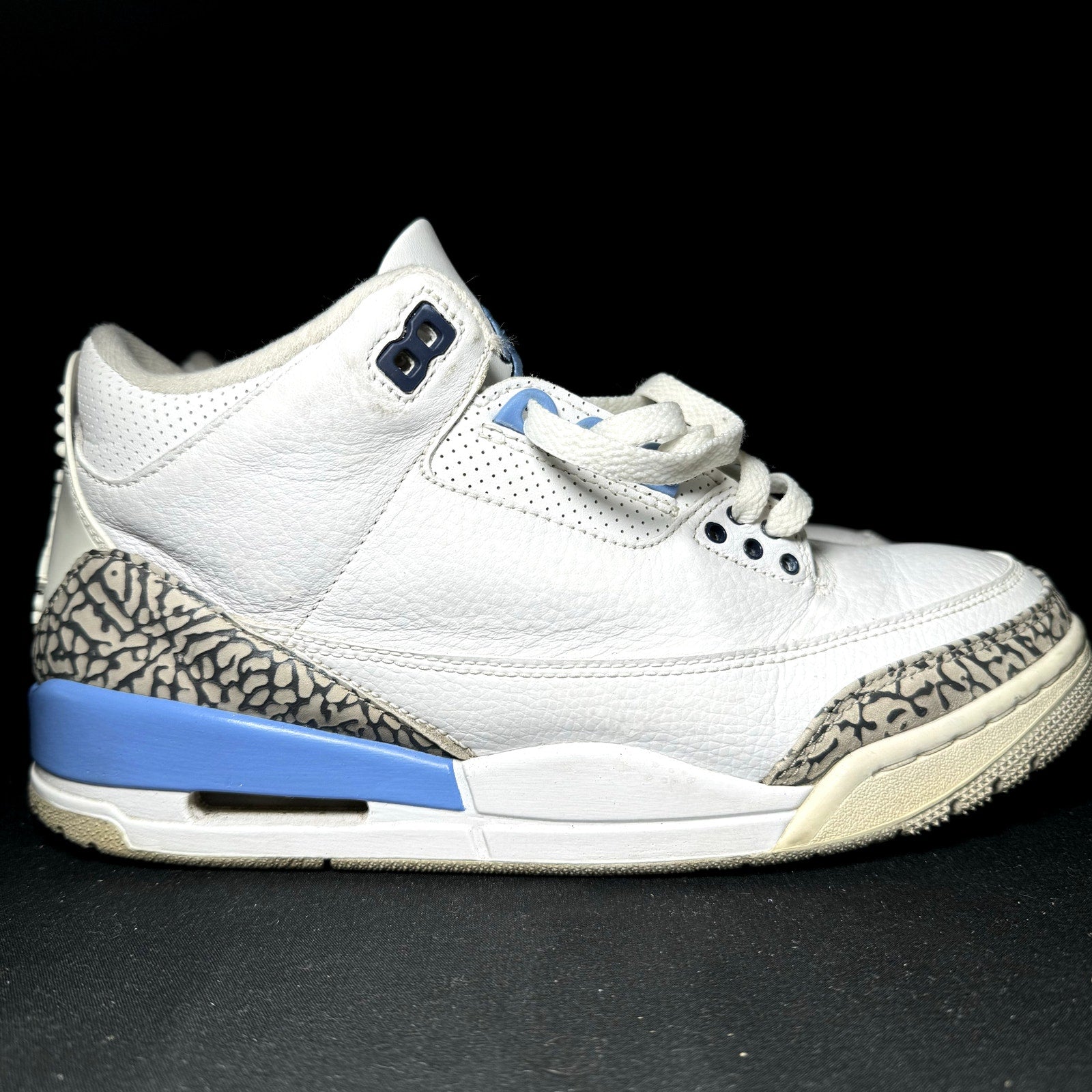 Air Jordan 3 Retro UNC Men's Shoes - Size 8.5