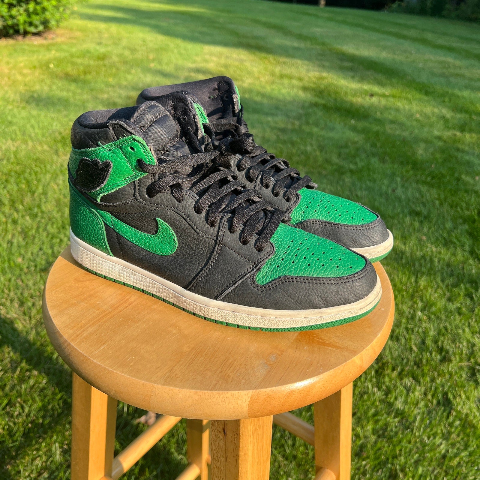 Air Jordan 1 Retro High OG Pine Green 2.0 Men's Shoes - Size 10