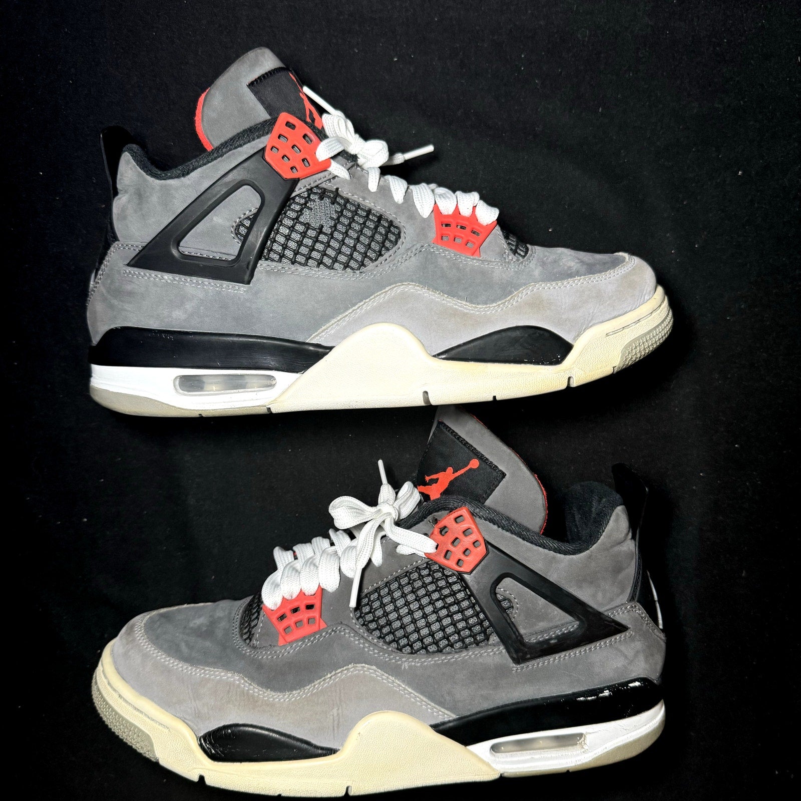 Air Jordan 4 Retro Infrared Men's Shoes - Size 8.5