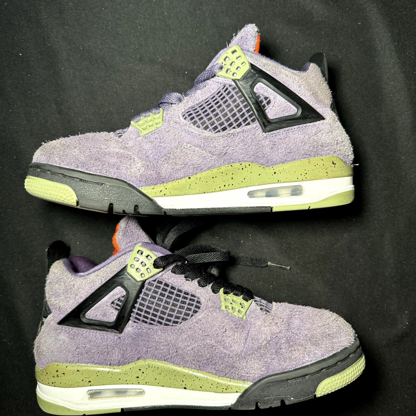 Air Jordan 4 Retro Canyon Purple Women's Shoes - Size 7