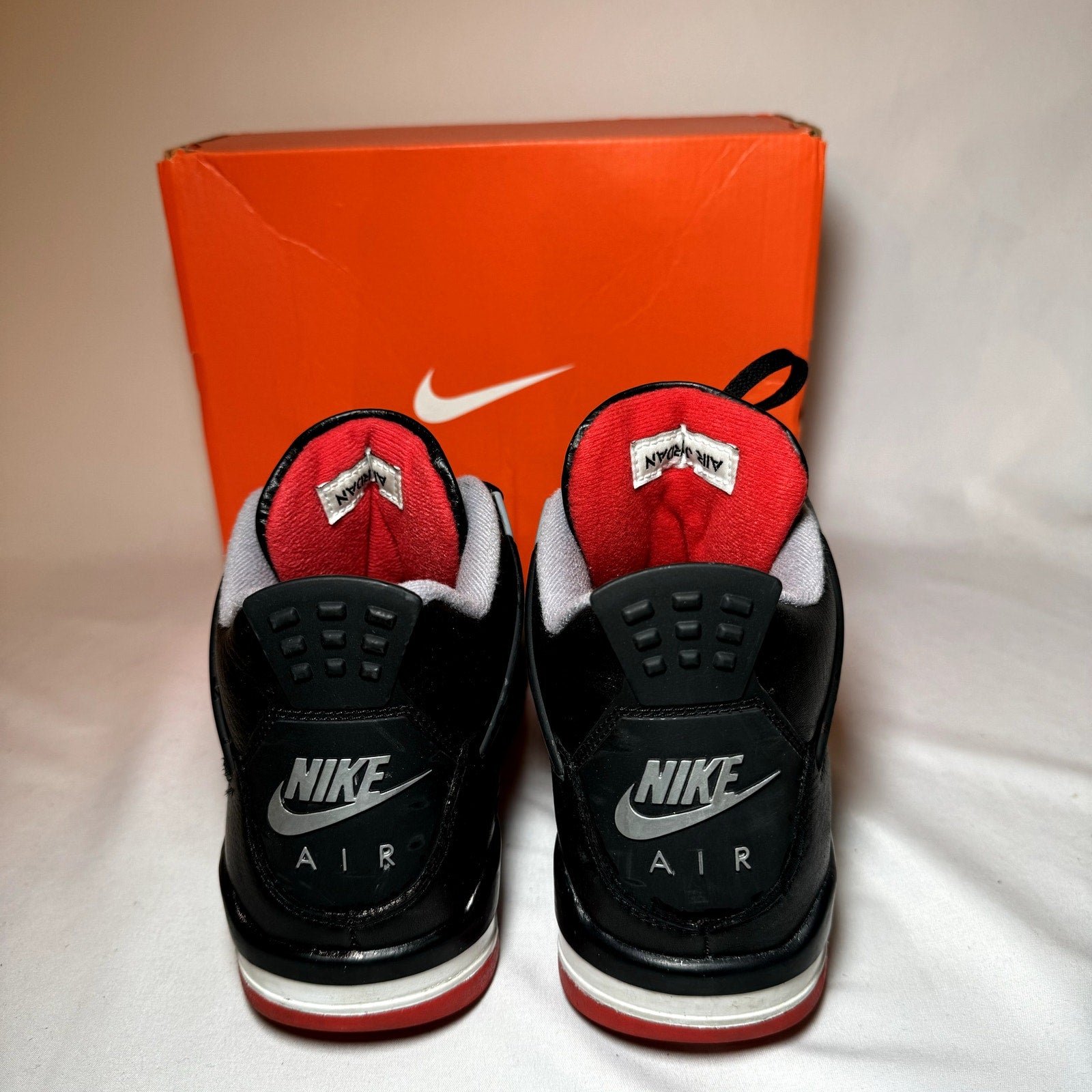 Air Jordan 4 Retro GS Bred Reimagined Kids Shoes - Size 6