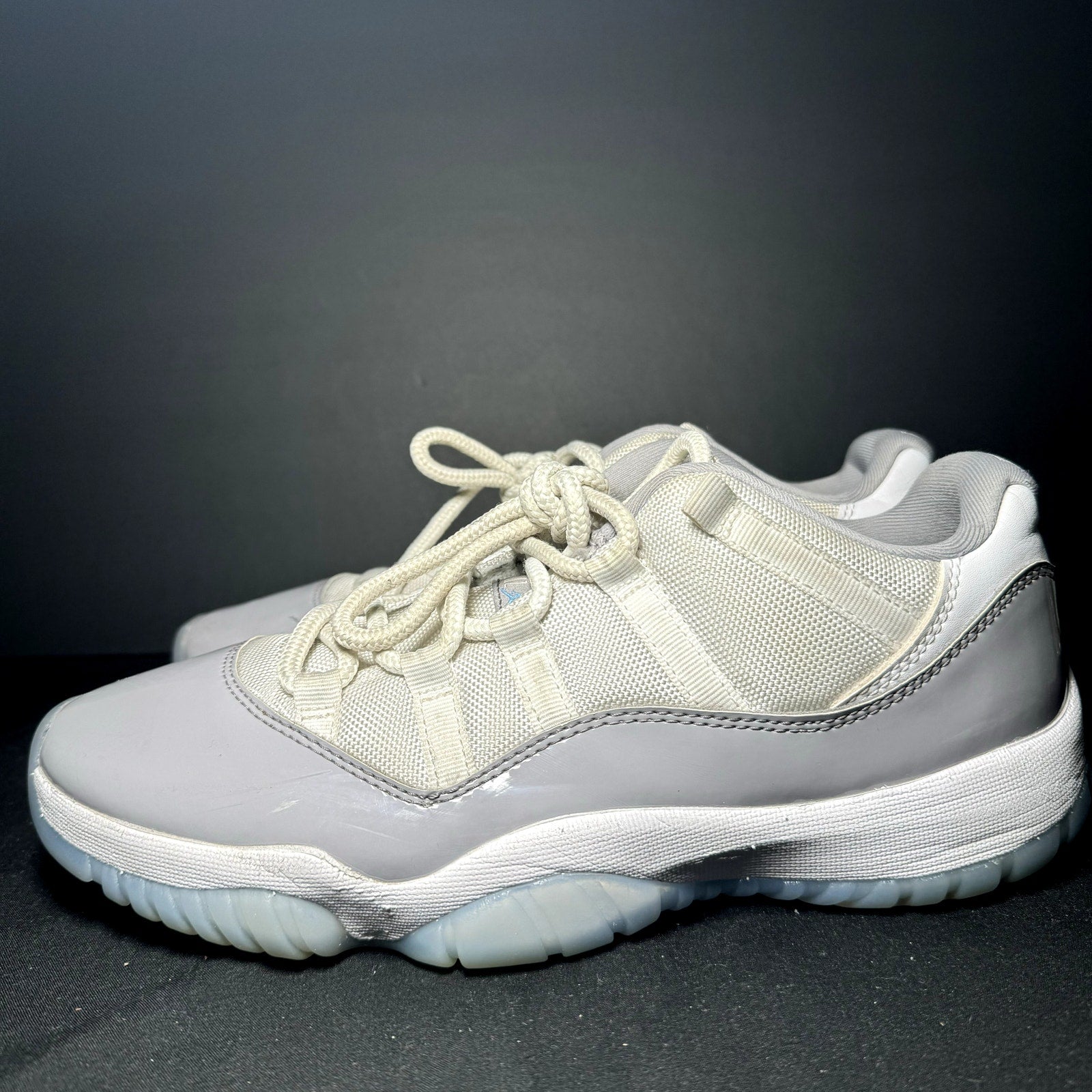 Air Jordan 11 Retro Low Cement Grey Men's Shoes - Size 9.5