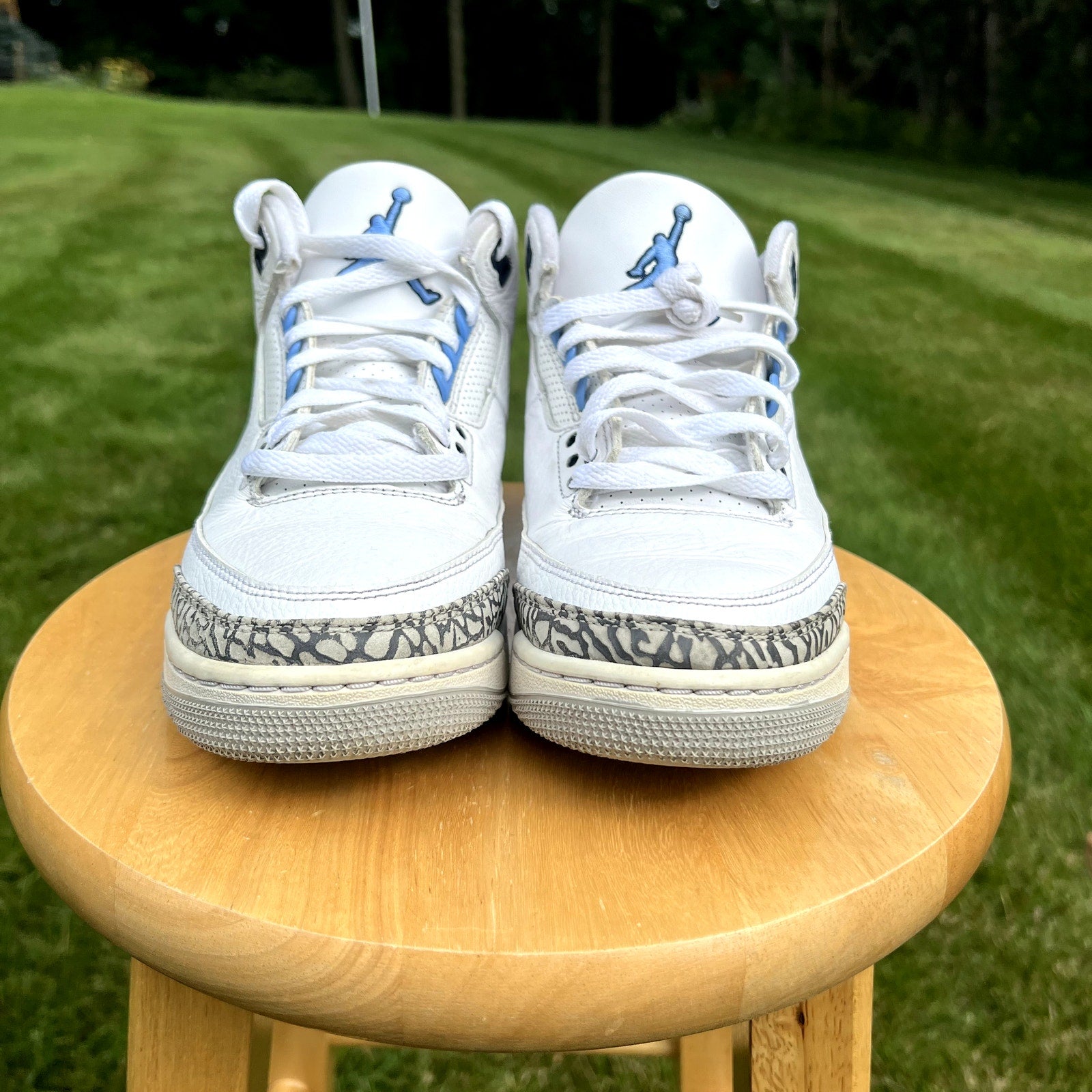 Air Jordan 3 Retro UNC Men's Shoes - Size 8.5