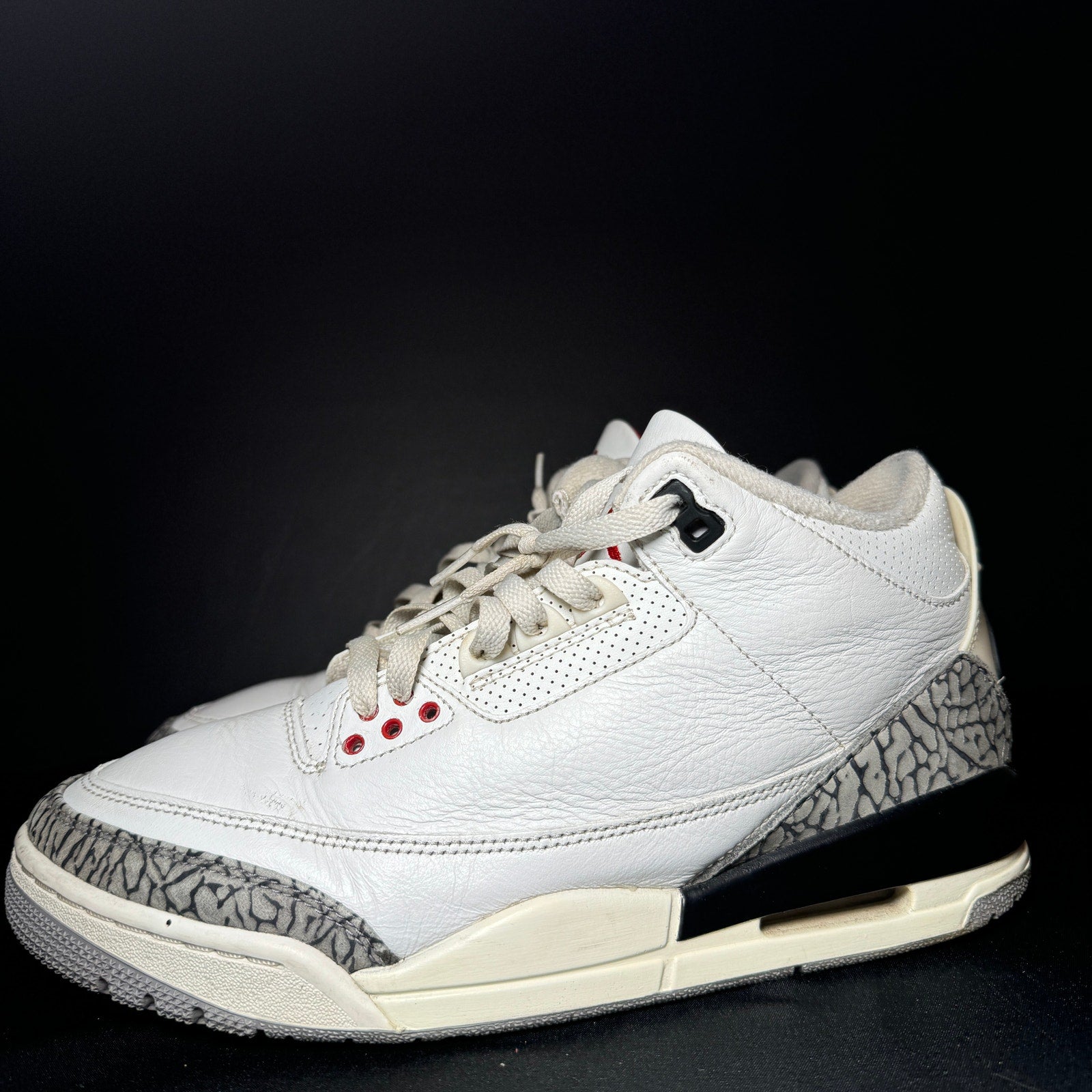 Air Jordan 3 Retro White Cement Reimagined Men's Shoes - Size 8.5