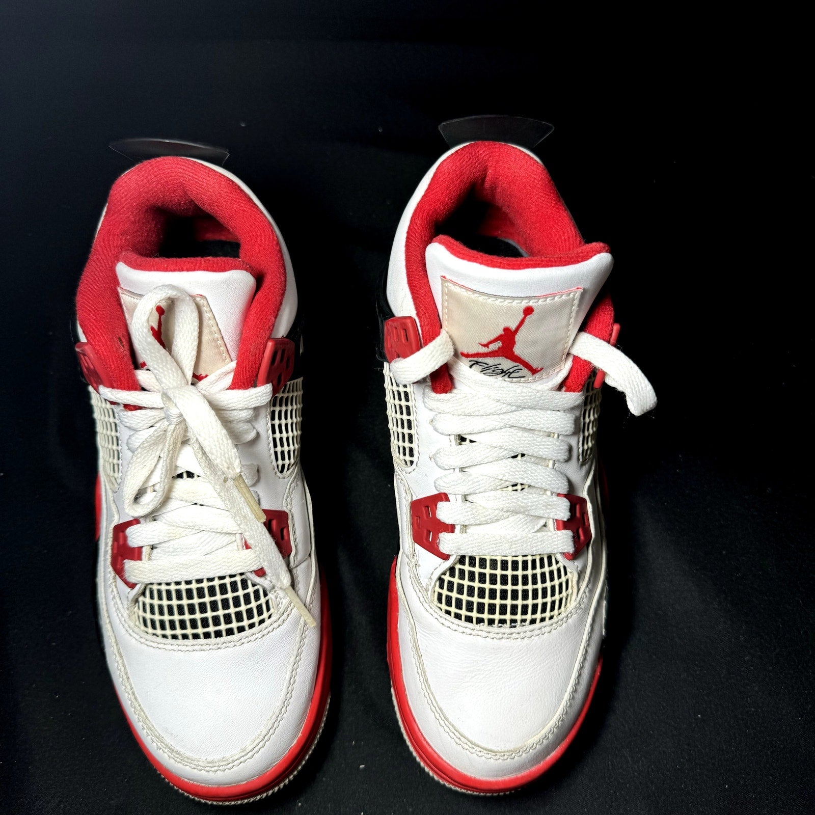 Air Jordan 4 Retro OG GS Fire Red 2020 Kids Shoes - Size 4.5