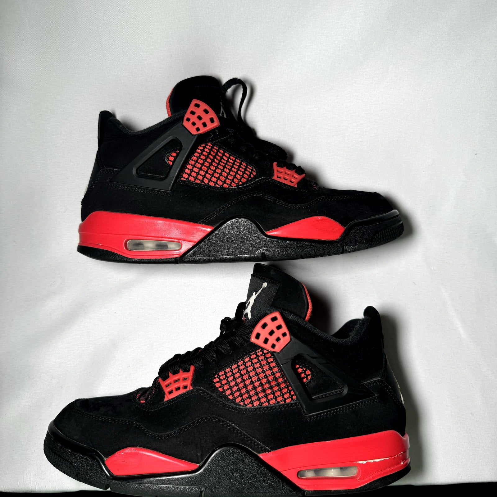 Air Jordan 4 Retro Red Thunder Men's Shoes - Size 8.5