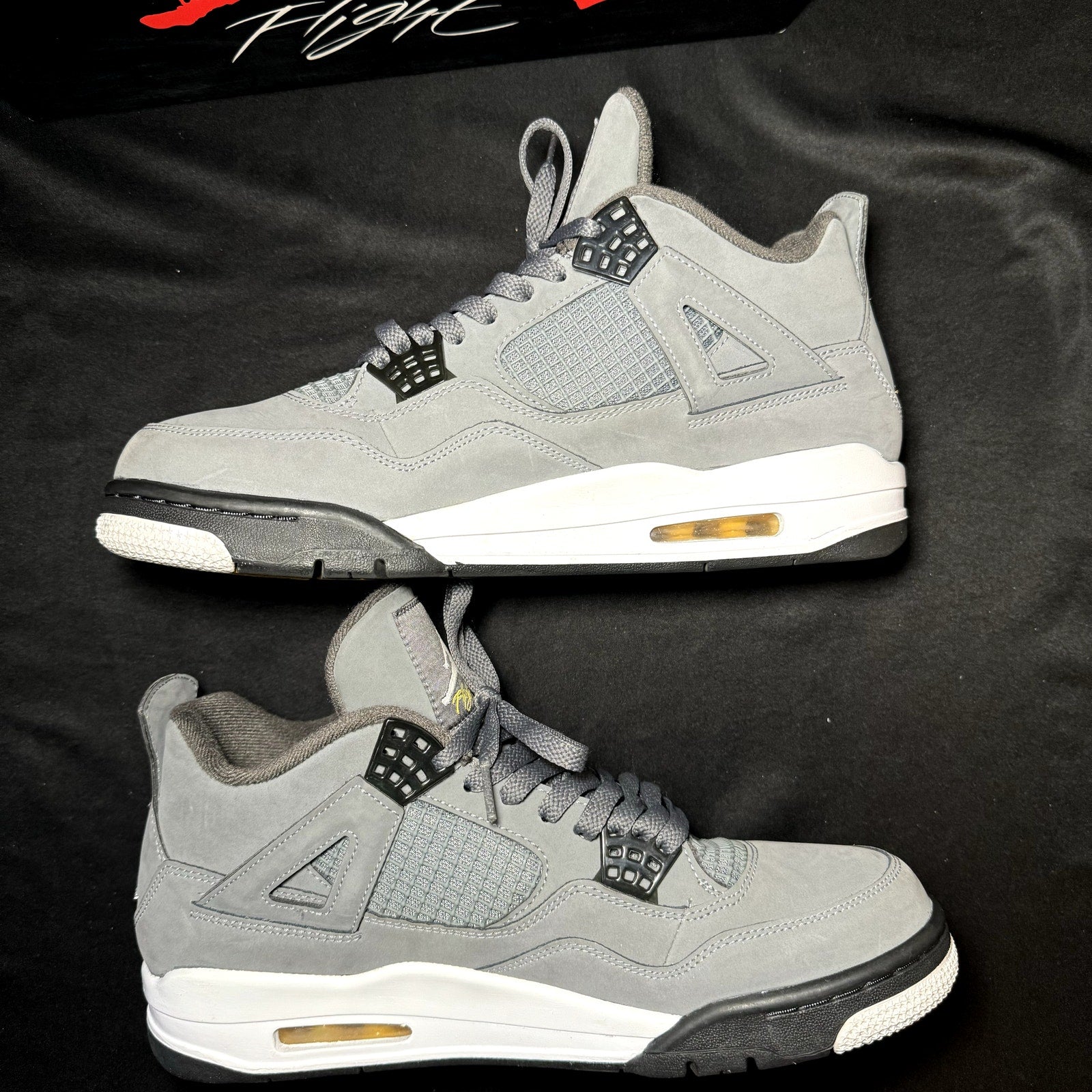 Air Jordan 4 Retro Cool Grey 2019 Men's Shoes - Size 10.5