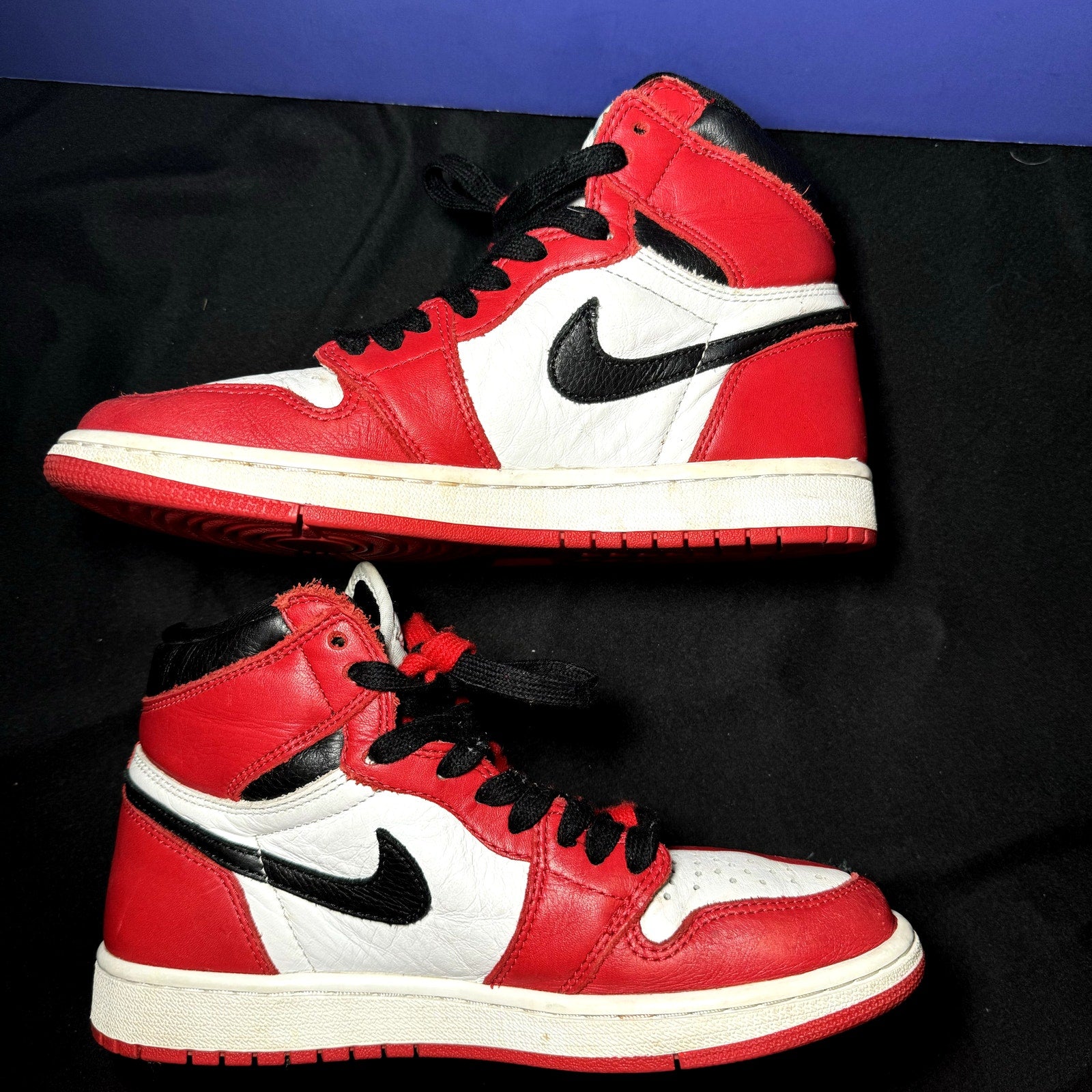 Air Jordan 1 Retro High OG NRG Homage to Home Kids Shoes - Size 6.5