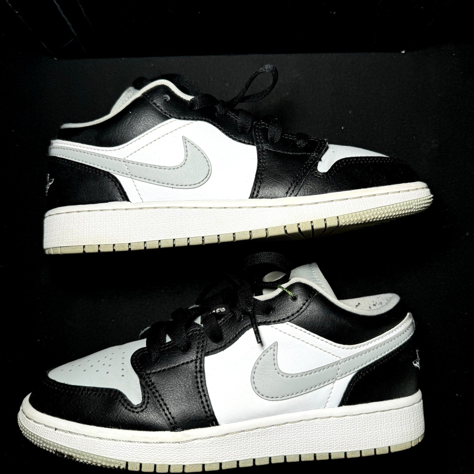 Air Jordan 1 Low GS Smoke Grey 2020 Kids Shoes - Size 5