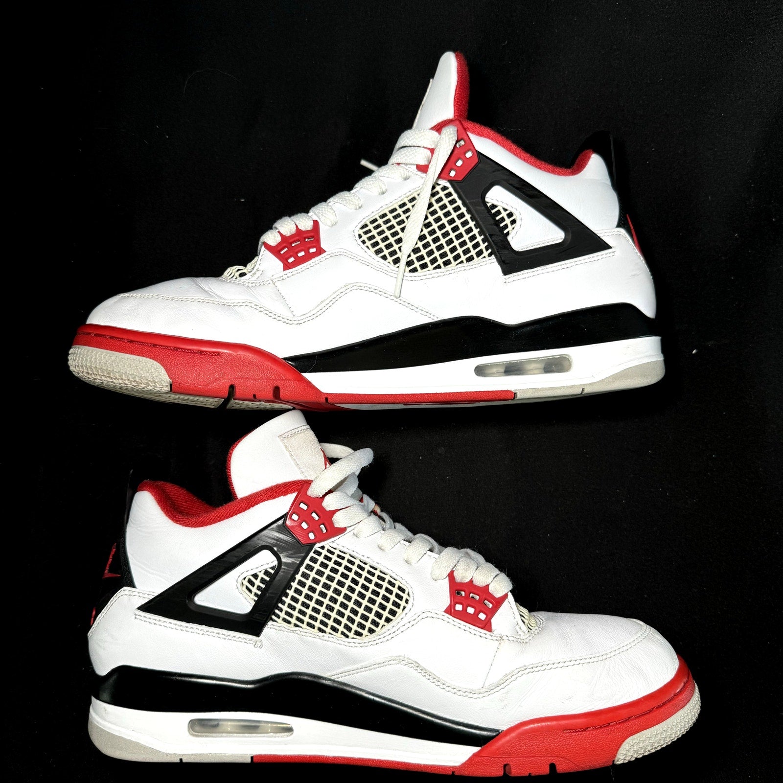 Air Jordan 4 Retro OG Fire Red 2020 Men's Shoes - Size 11