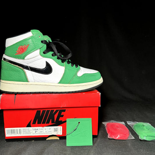 Air Jordan 1 High OG Lucky Green 2020 Women's Shoes - Size 7.5