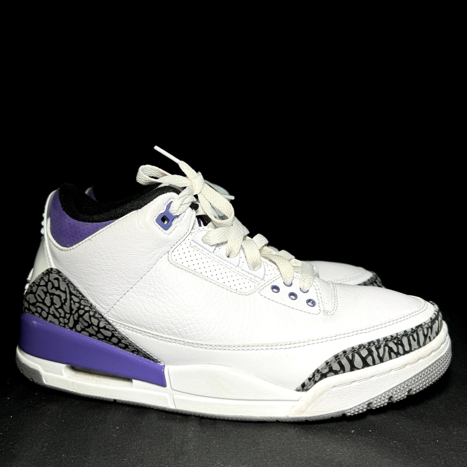 Air Jordan 3 Retro Dark Iris 2022 Men's Shoes - Size 9.5