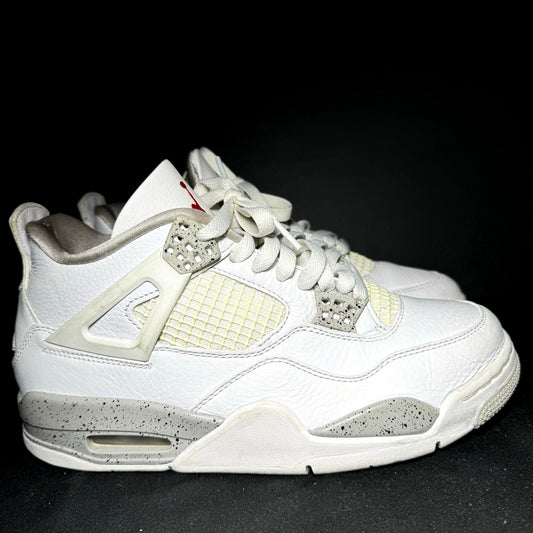 Air Jordan 4 Retro White Oreo Men's Shoes - Size 7.5