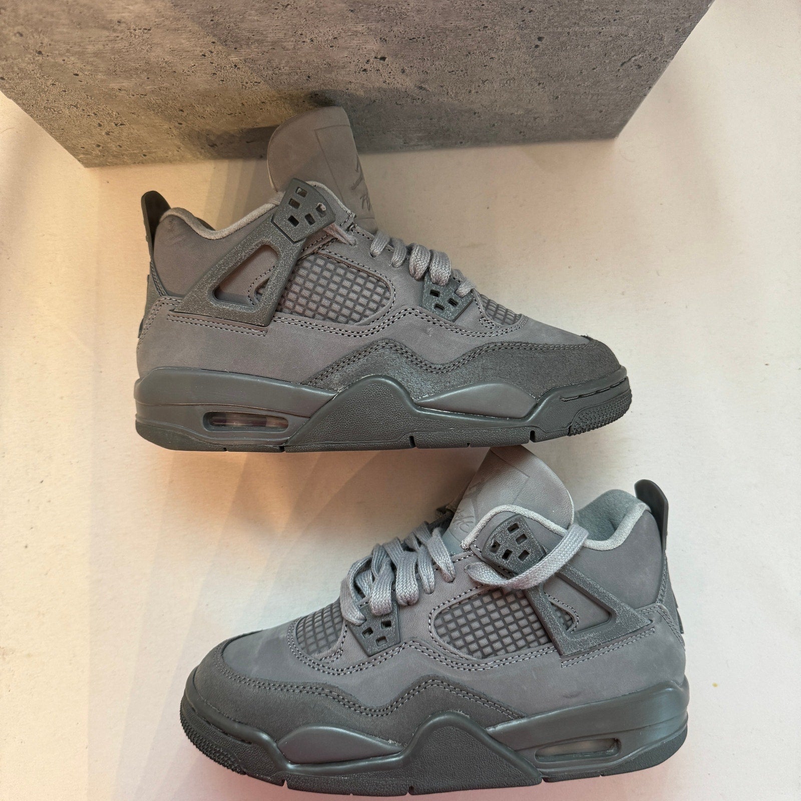 Air Jordan 4 Retro SE GS Wet Cement Kids Shoes - Size 4