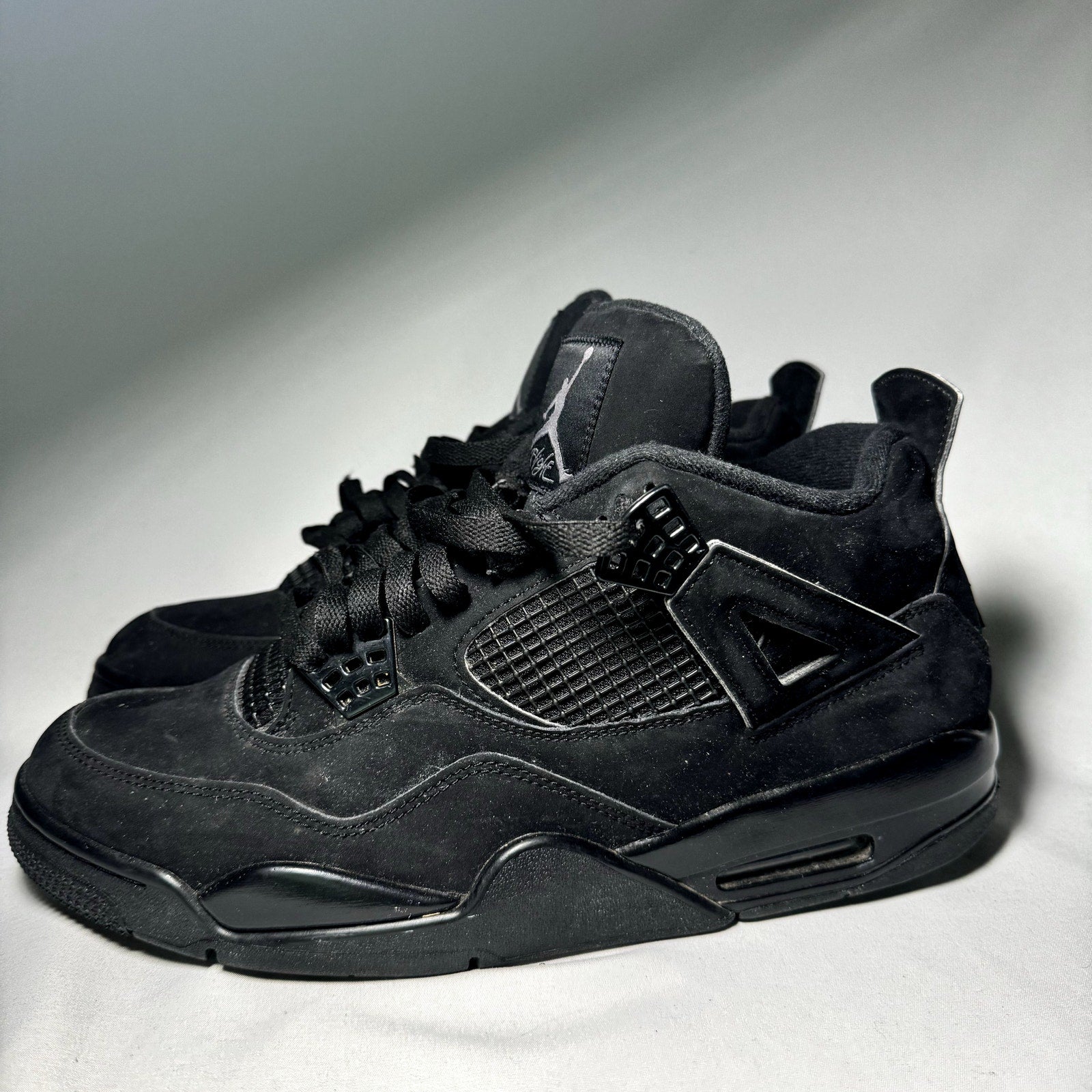 Air Jordan 4 Retro Black Cat 2020 Men's Shoes - Size 11.5