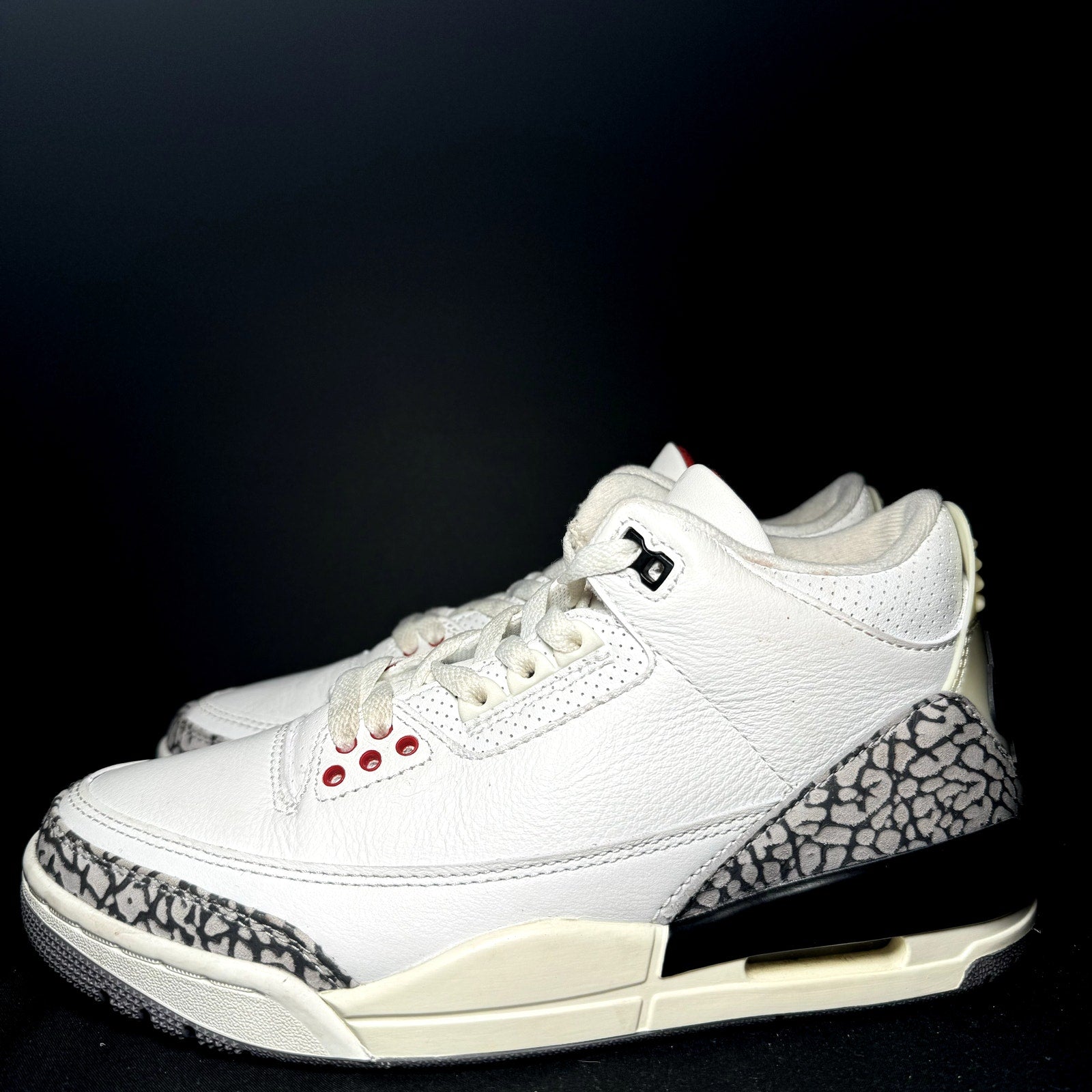 Air Jordan 3 Retro White Cement Reimagined Kids Shoes - Size 6