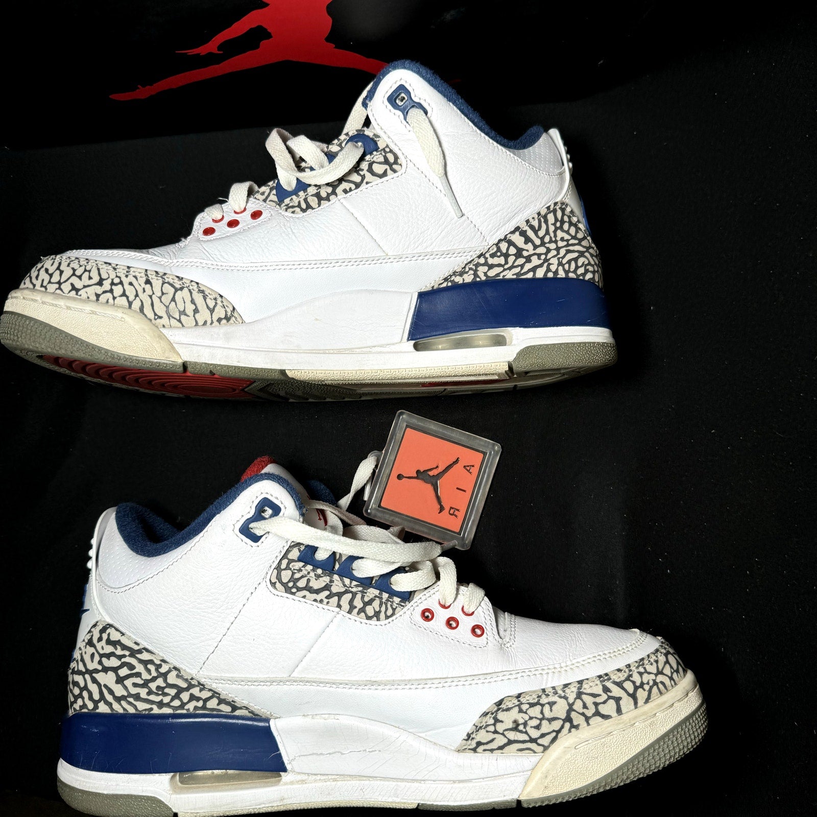 Air Jordan 3 Retro OG True Blue 2016 Men's Shoes - Size 9.5