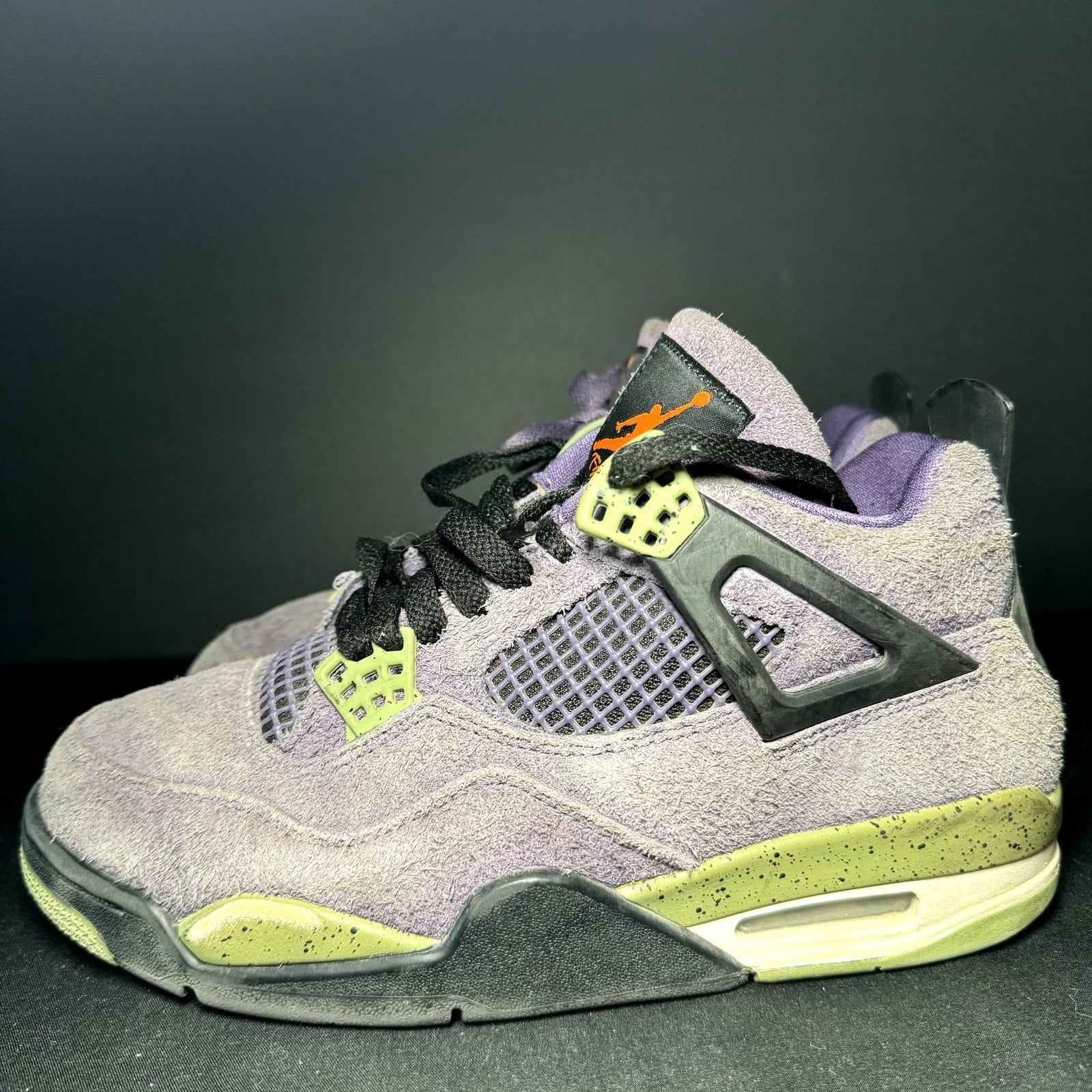 Air Jordan 4 Retro Canyon Purple Women's Shoes - Size 8