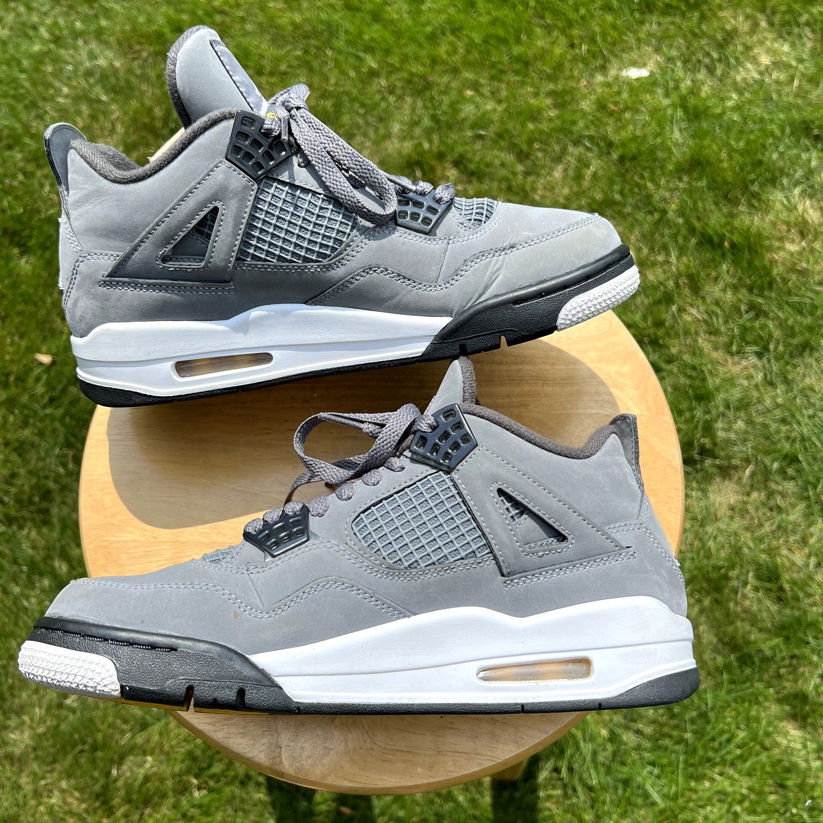 Air Jordan 4 Retro Cool Grey 2019 Men's Shoes - Size 8