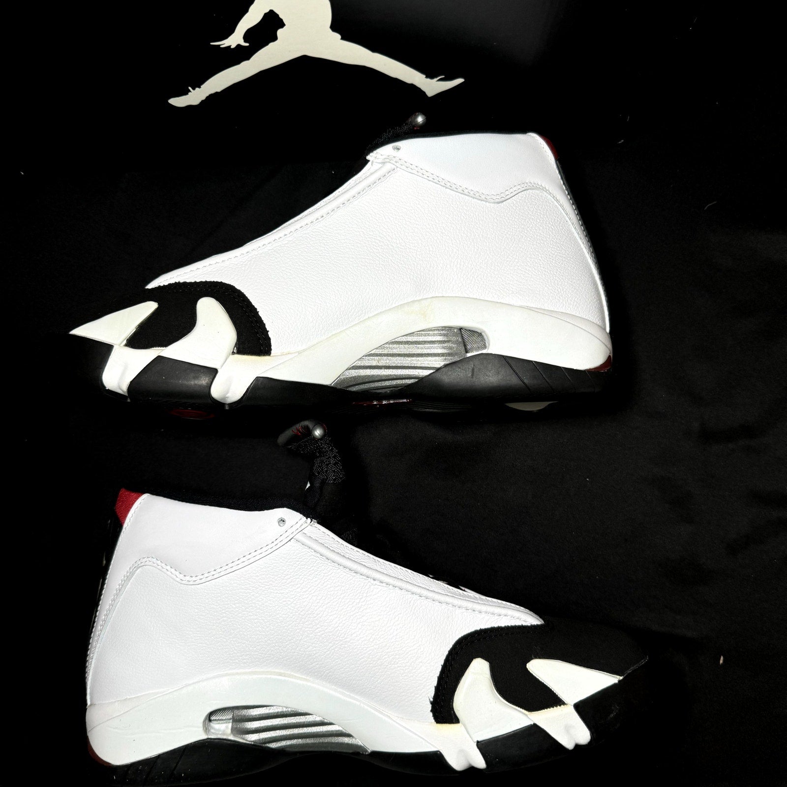 Air Jordan 14 Retro Black Toe 2014 Men's Shoes - Size 9