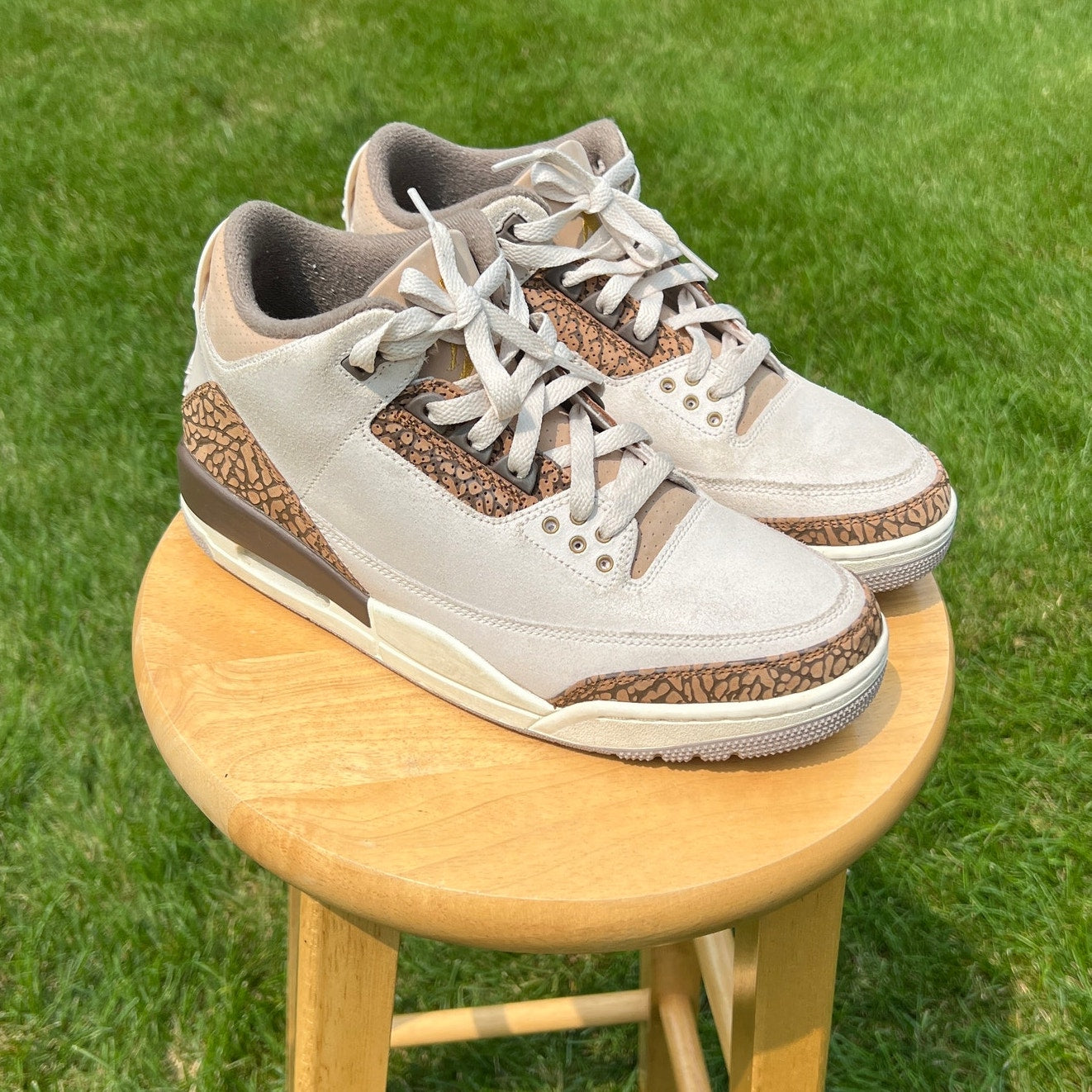 Air Jordan 3 Retro Palomino Men's Shoes - Size 9