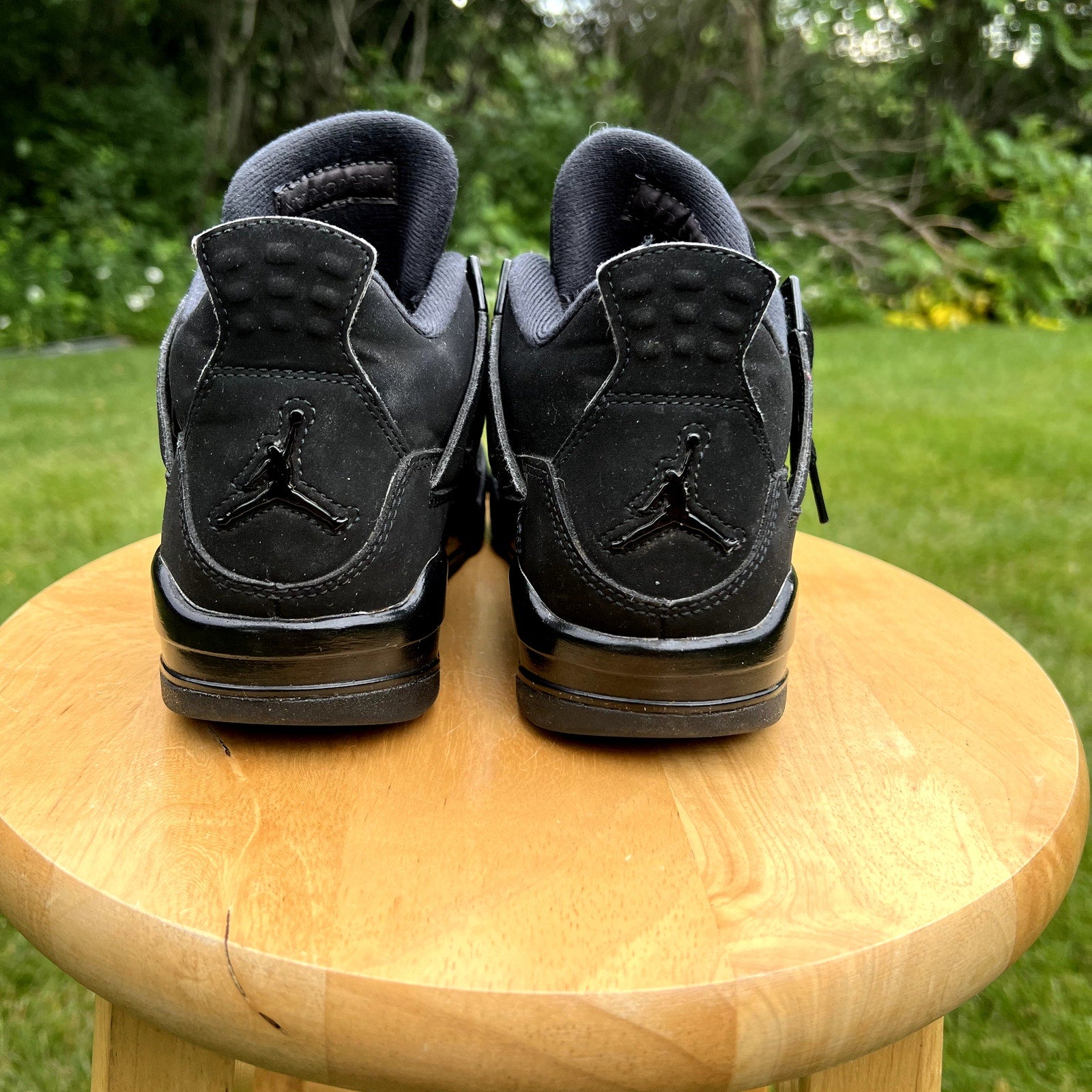 Air Jordan 4 Retro GS Black Cat 2020 Kids Shoes - Size 4