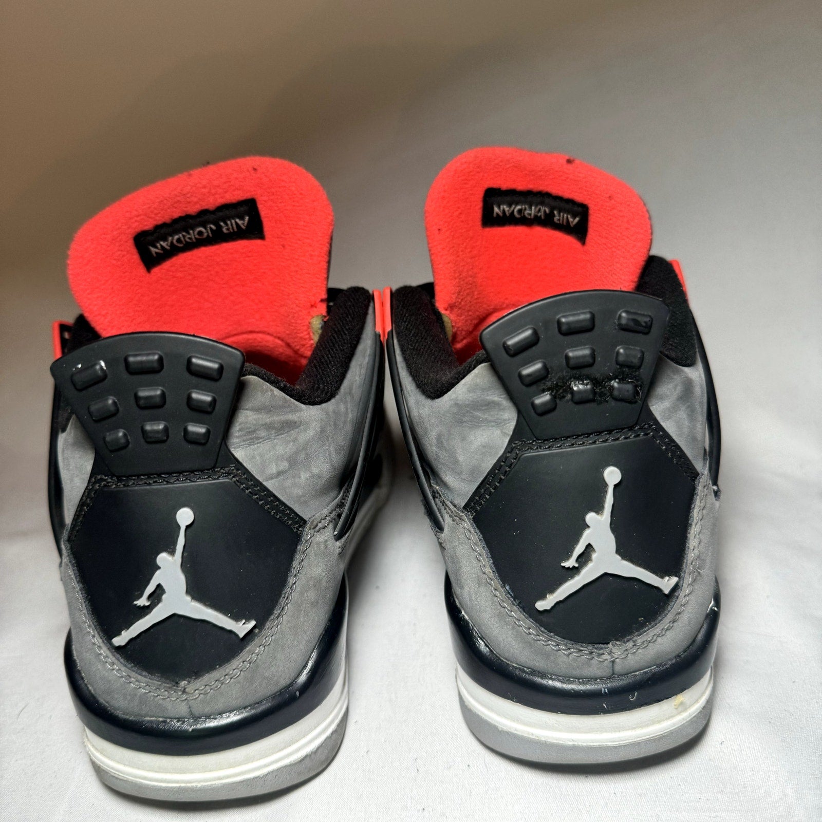 Air Jordan 4 Retro GS Infrared Kids Shoes - Size 7