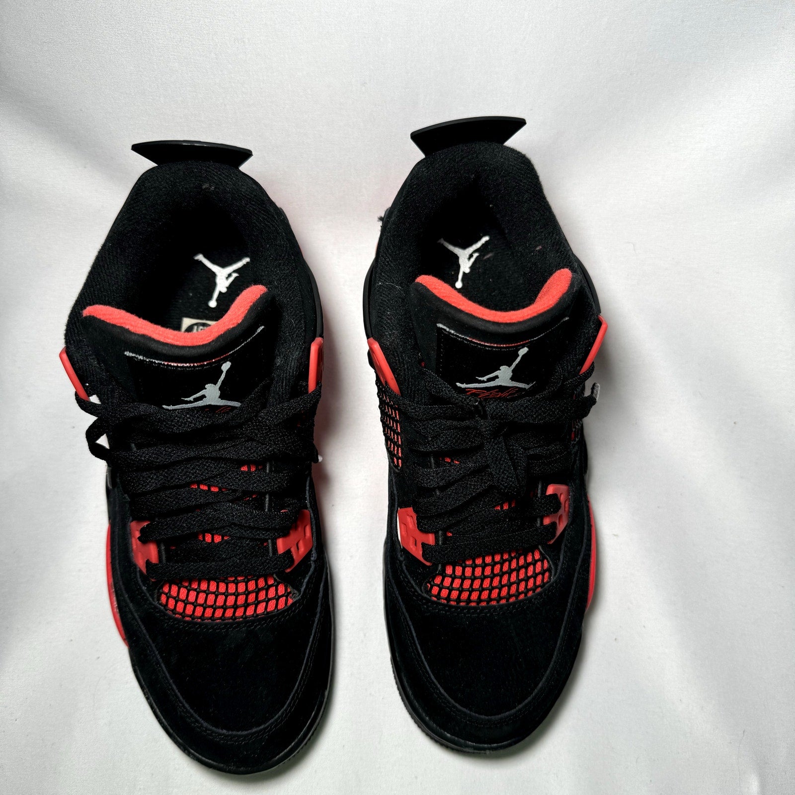 Air Jordan 4 Retro GS Red Thunder Kids Shoes - Size 5.5