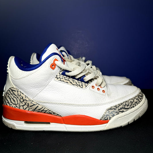 Air Jordan 3 Retro Knicks Men's Shoes - Size 9.5