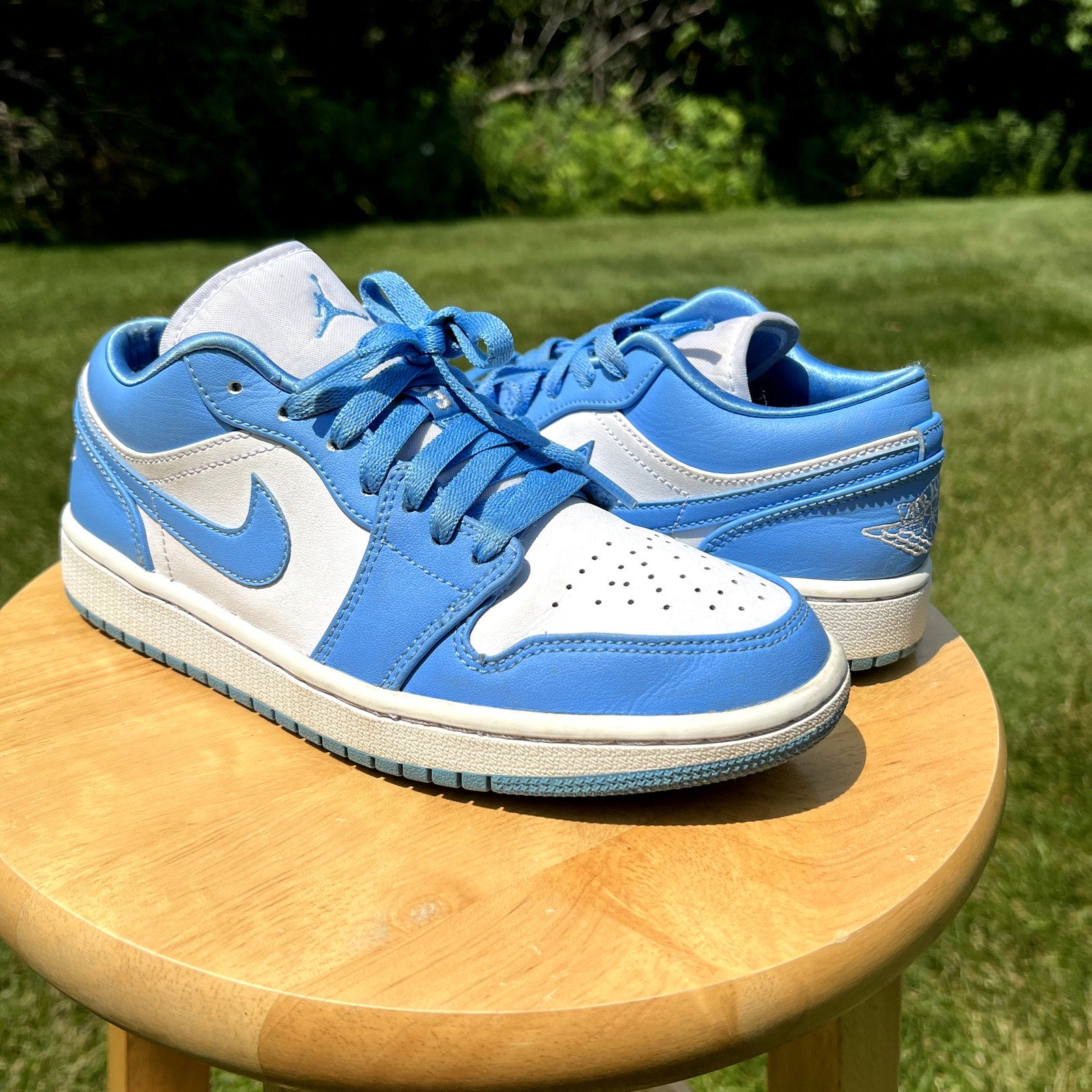 Air Jordan 1 Low UNC Women's Shoes - Size 7.5