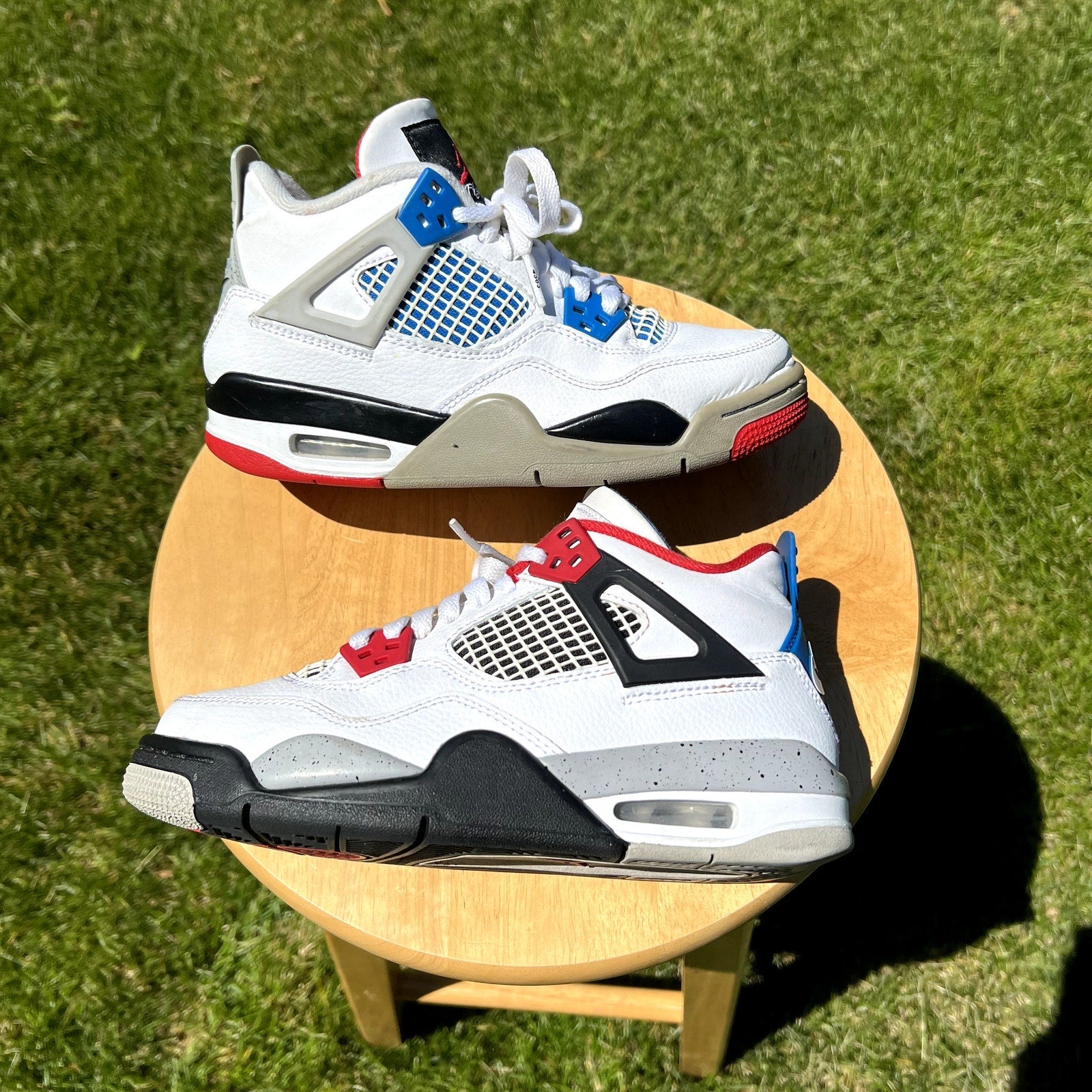 Air Jordan 4 Retro SE GS What the 4 Kids Shoes - Size 4