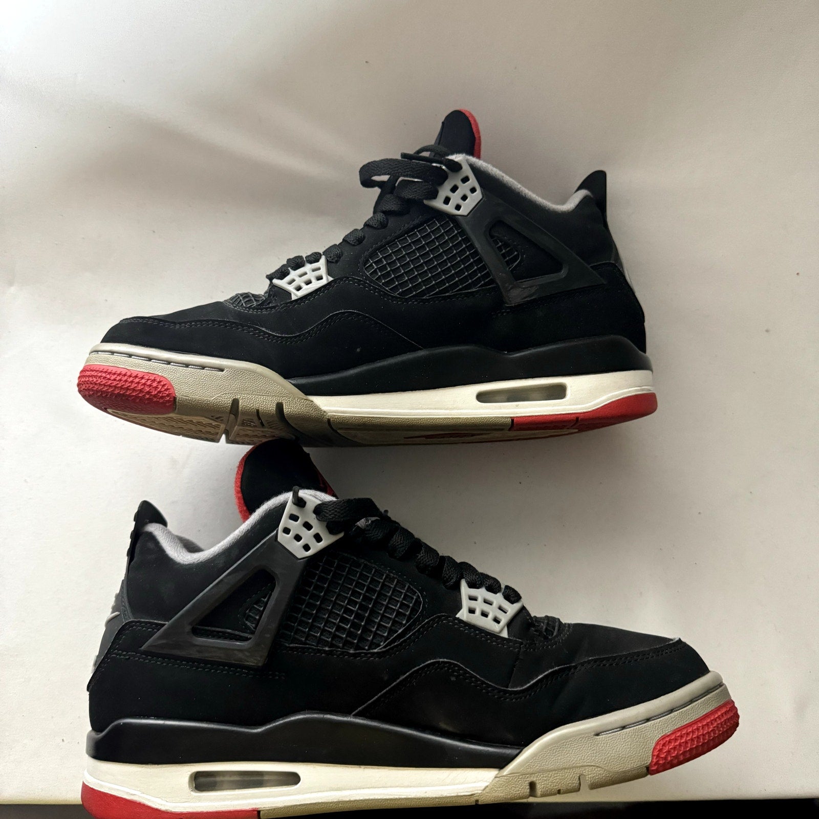 Air Jordan 4 Retro OG Bred 2019 Men's Shoes - Size 9.5