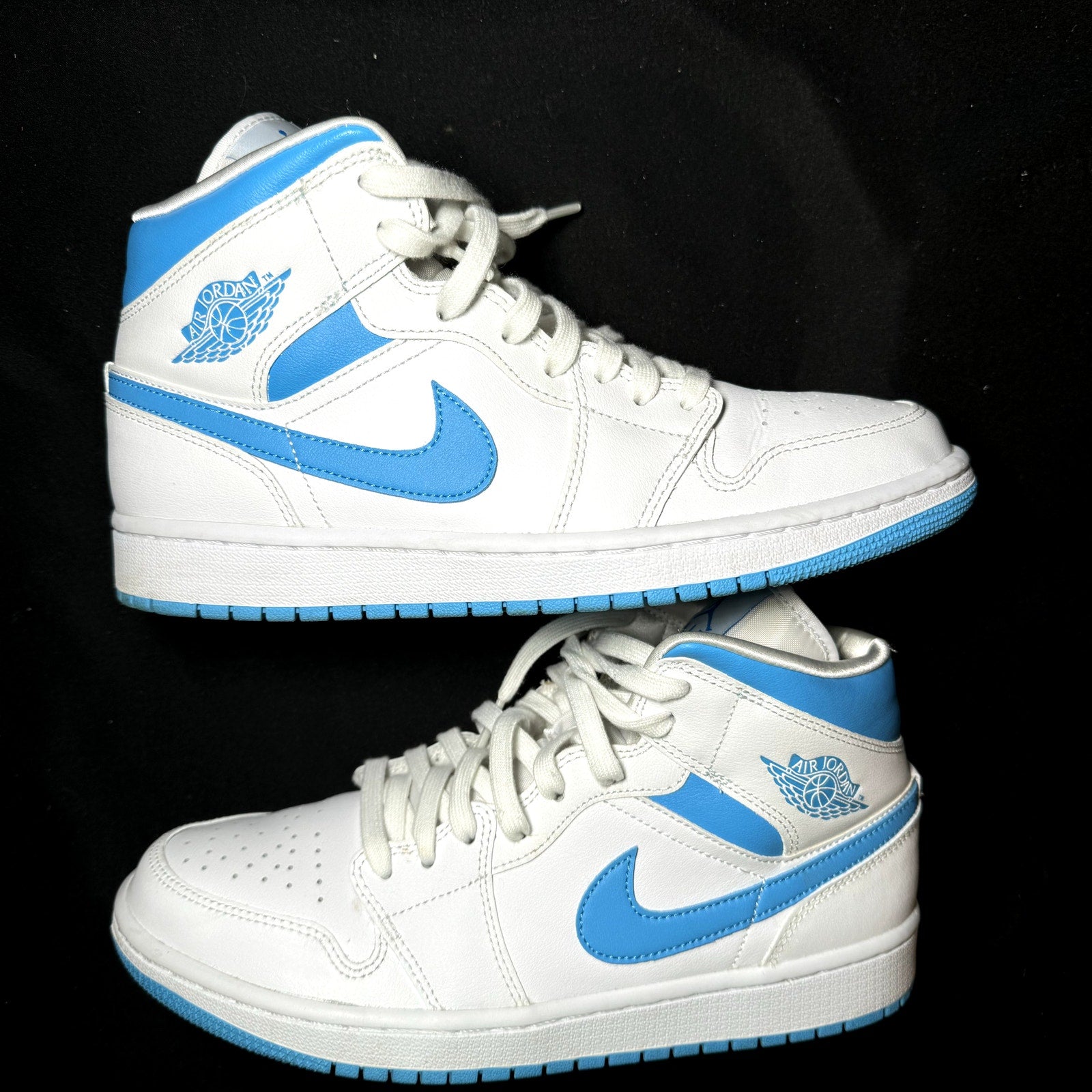 Air Jordan 1 Mid UNC Women's Shoes - Size 10