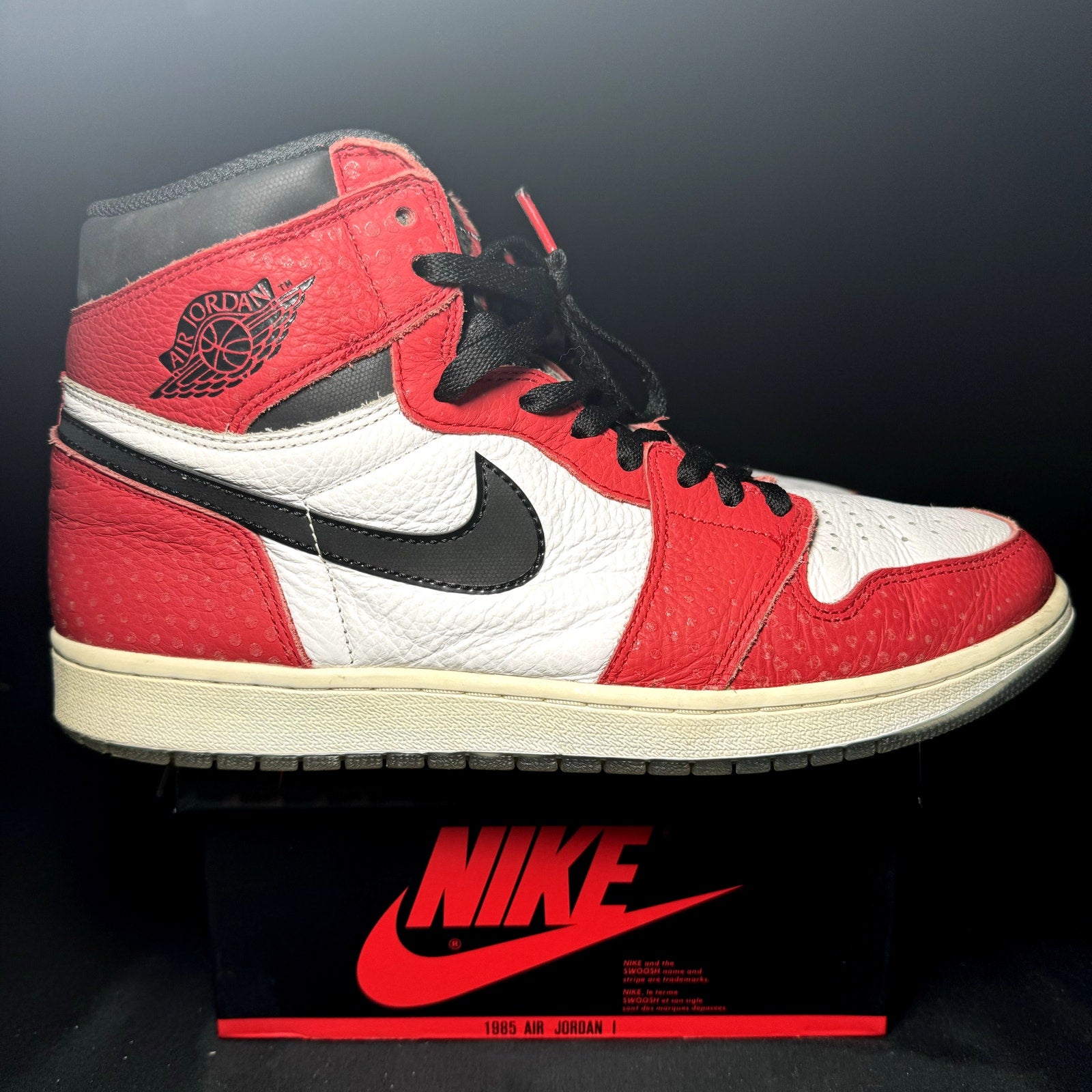 Marvel x Nike Air Jordan 1 Retro High OG Origin Story Men's Shoes - Size 12