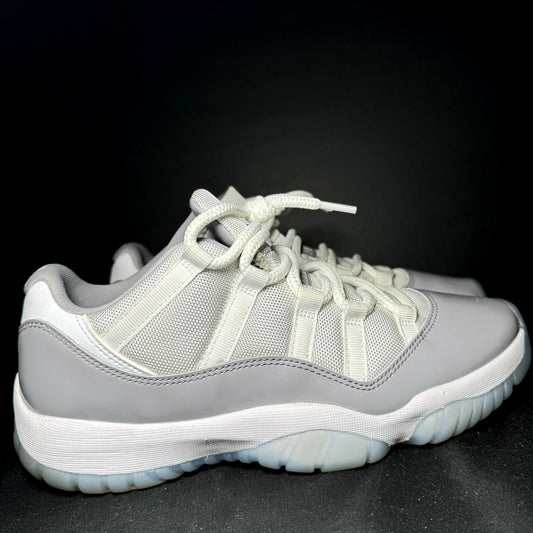 Air Jordan 11 Retro Low Cement Grey Men's Shoes - Size 9