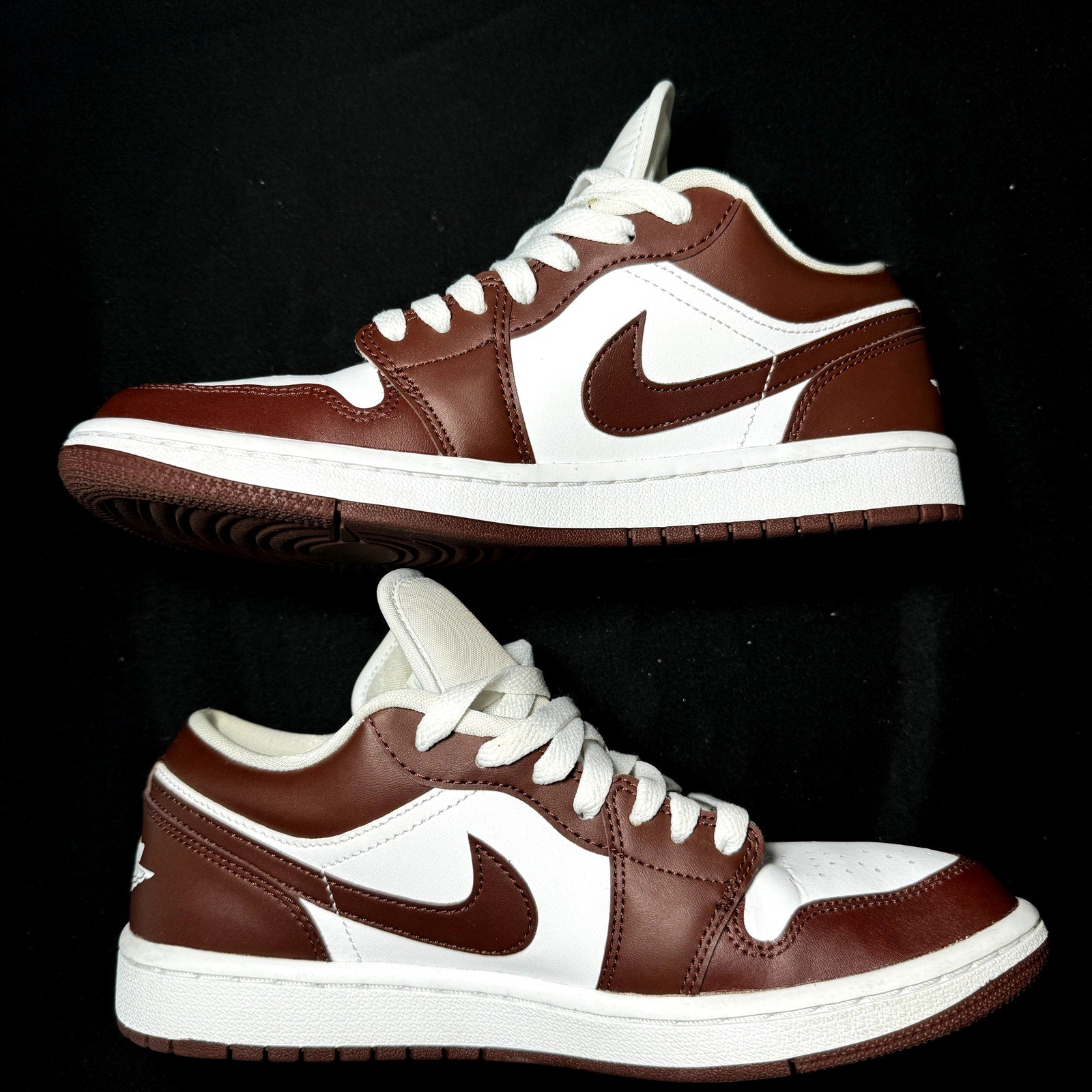 Air Jordan 1 Low Bronze Eclipse Women's Shoes - Size 9