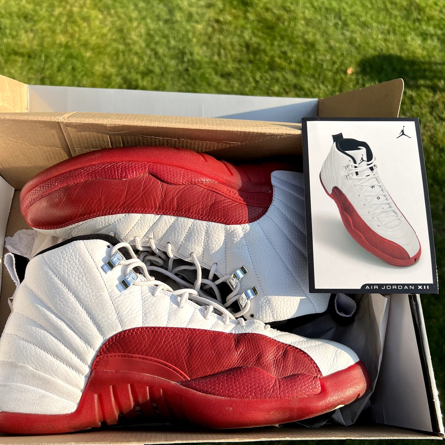 Air Jordan 12 Retro Cherry 2009 Men's Shoes - Size 10.5