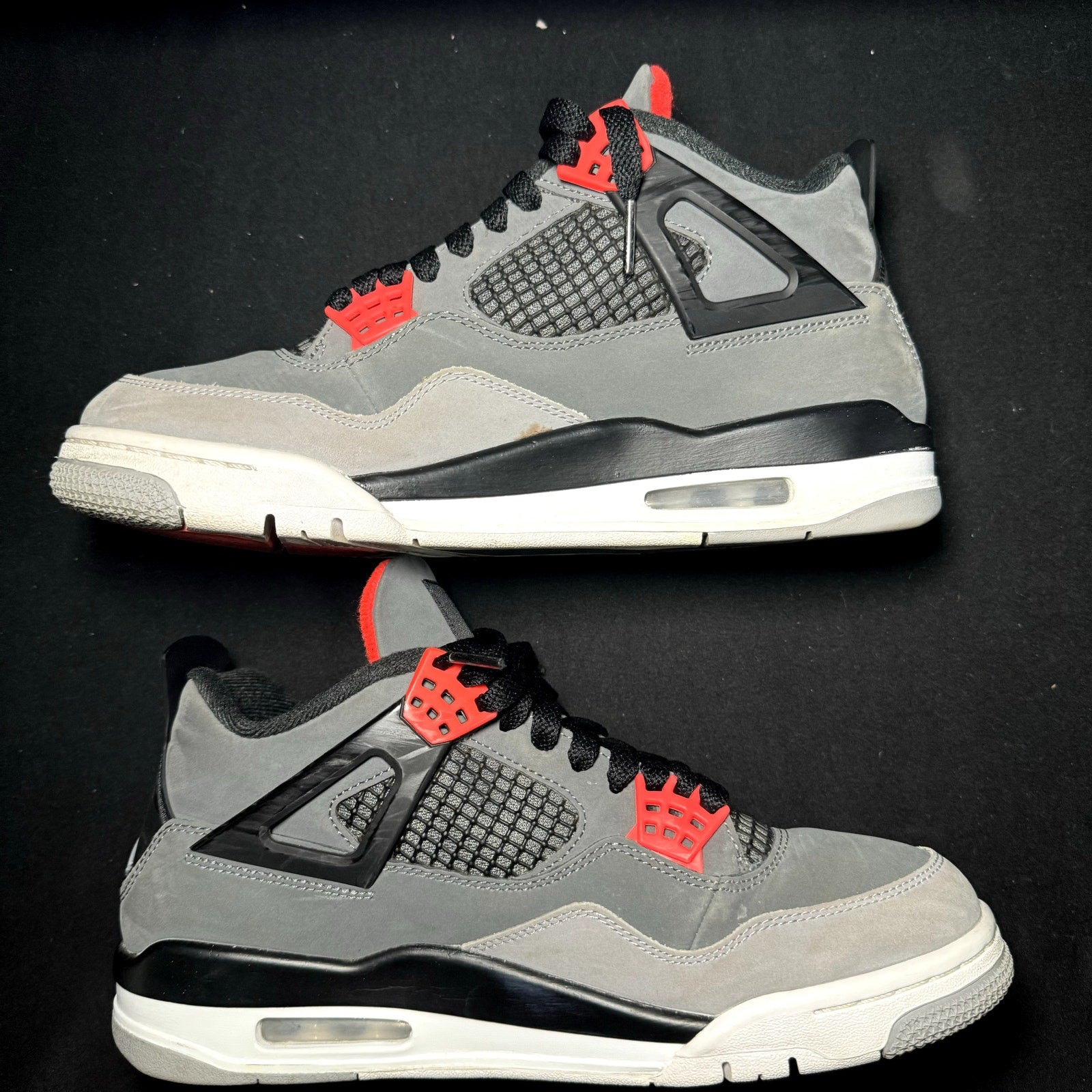 Air Jordan 4 Retro Infrared Men's Shoes - Size 8