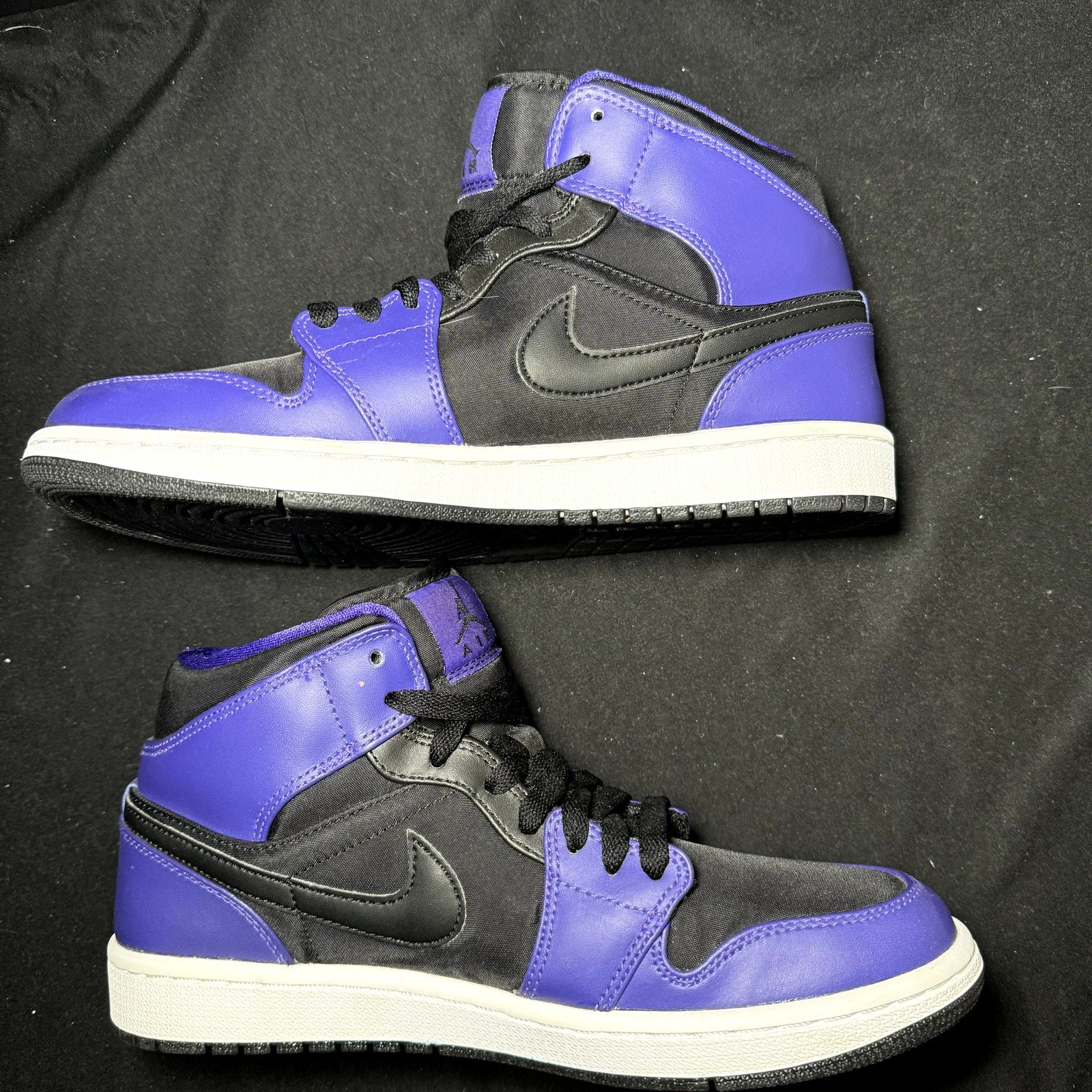 Air Jordan 1 Retro Mid Dark Concord Men's Shoes - Size 9