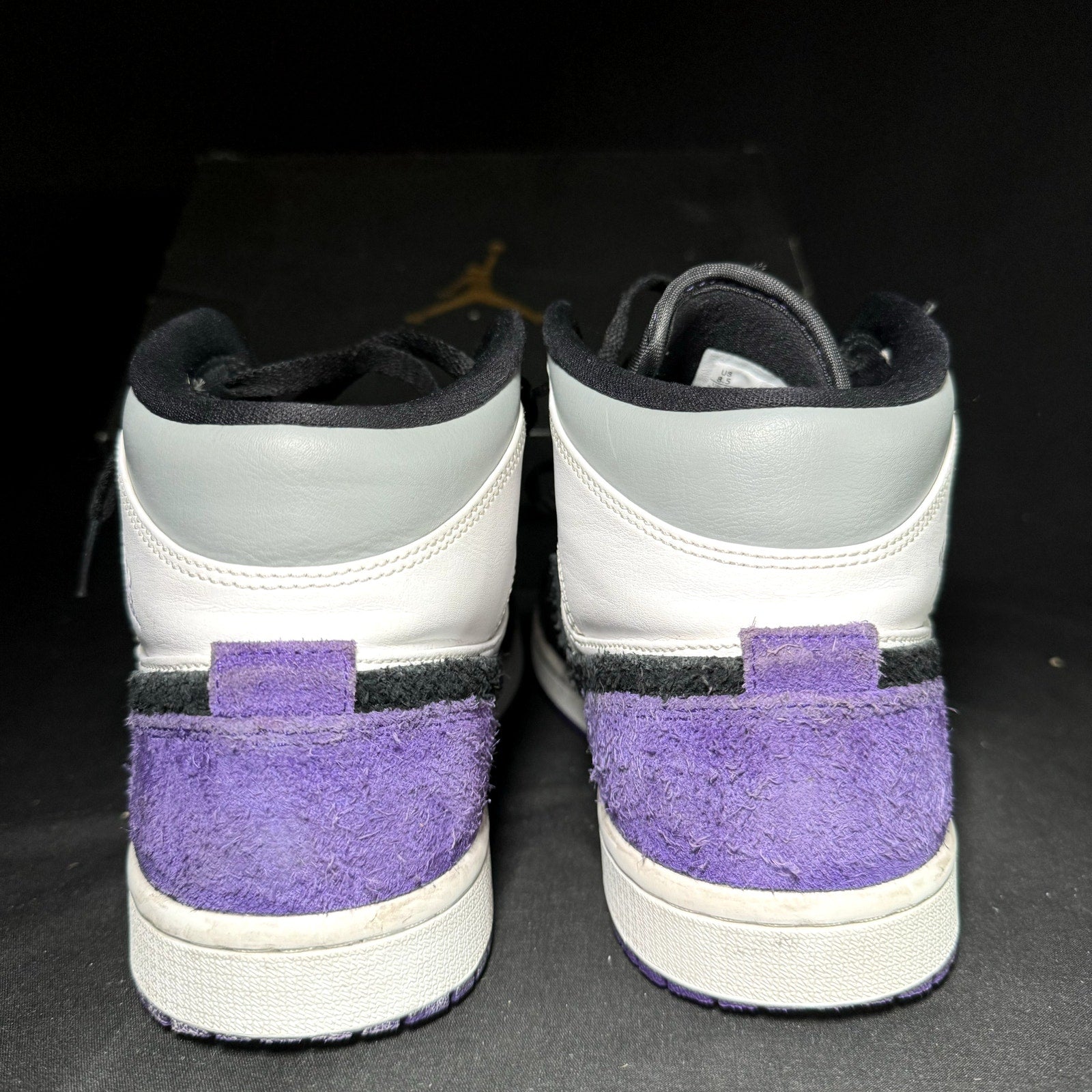 Air Jordan 1 Mid SE Varsity Purple 2020 Men's Shoes - Size 8.5