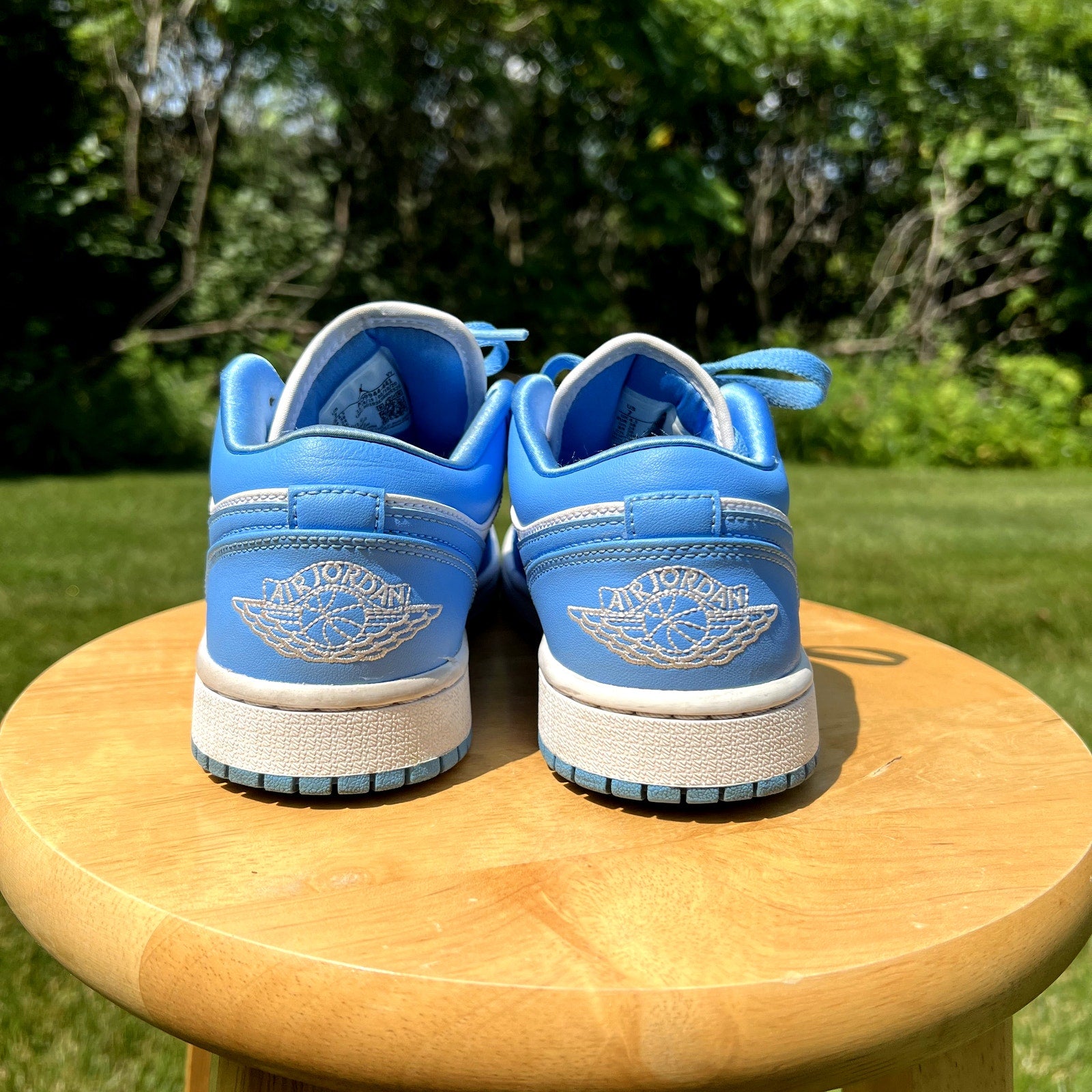 Air Jordan 1 Low UNC Women's Shoes - Size 7