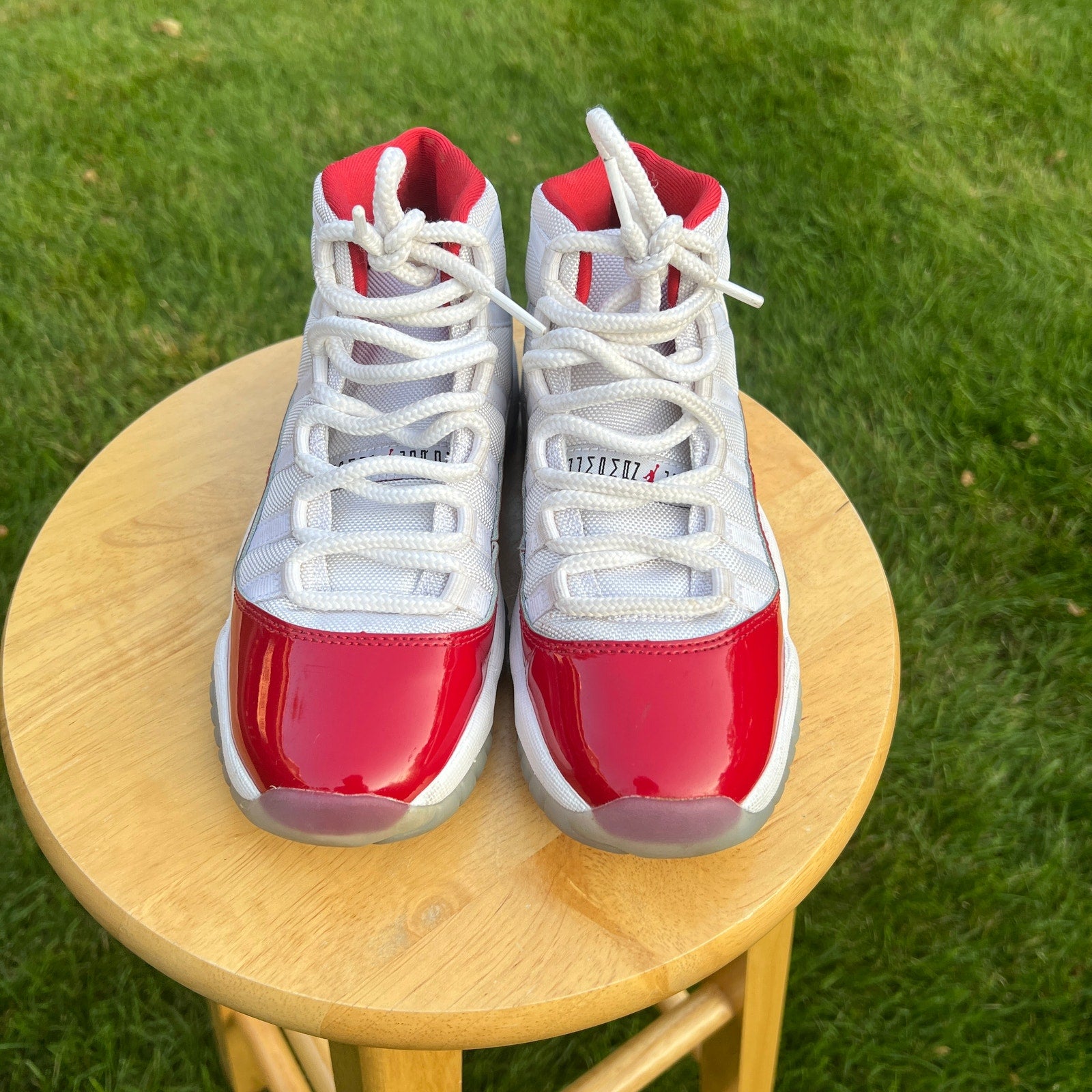 Air Jordan 11 Retro GS Cherry Kids Shoes - Size 4.5