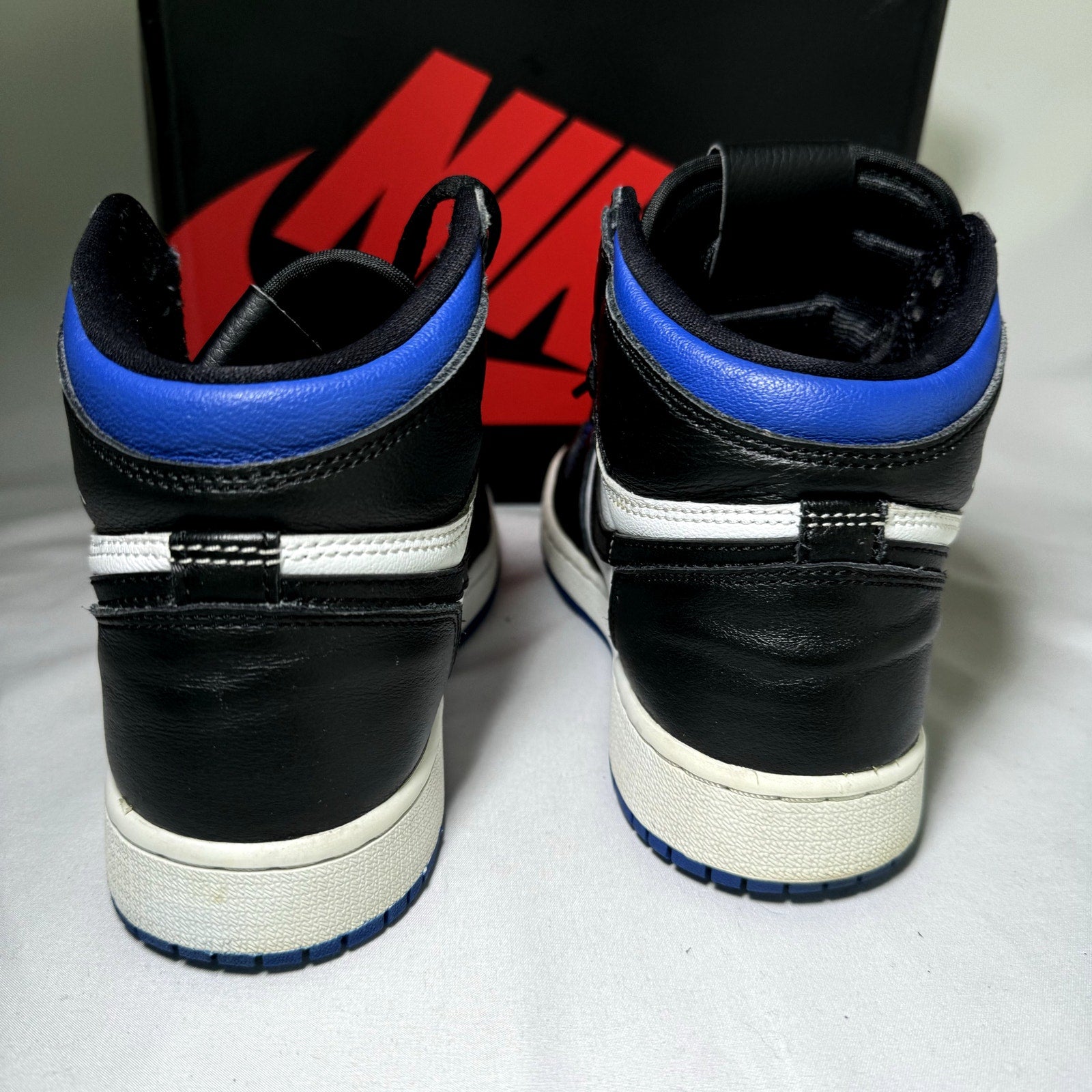 Air Jordan 1 Retro High OG GS Royal Toe 2020 Kids Shoes  - Size 4.5